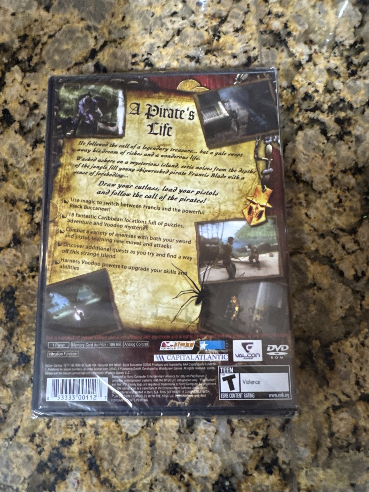 Pirates: Legend of the Black Buccaneer (Sony PlayStation 2, 2006) New/Sealed