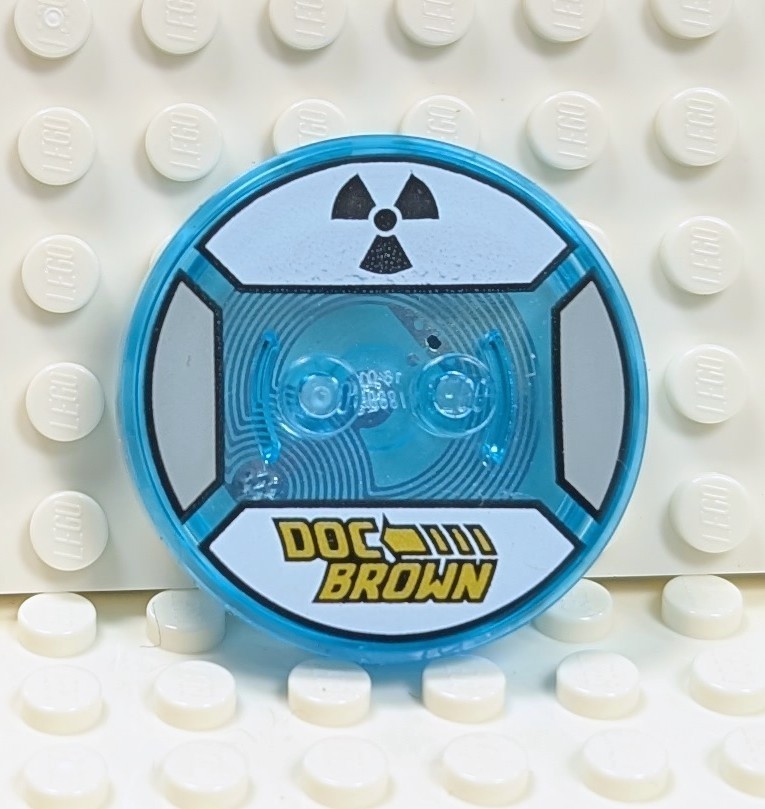 Genuine LEGO Dimensions Doc Brown NFC Toy tag base (from LEGO set #71230)