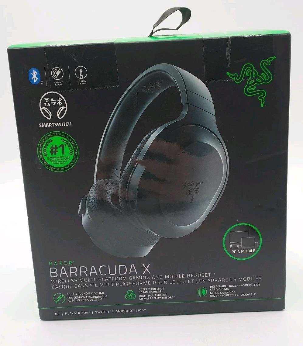 RAZER BARRACUDA X WIRELESS MULTI-PLATFORM GAMING AND MOBILE HEADSET (I1-A5)