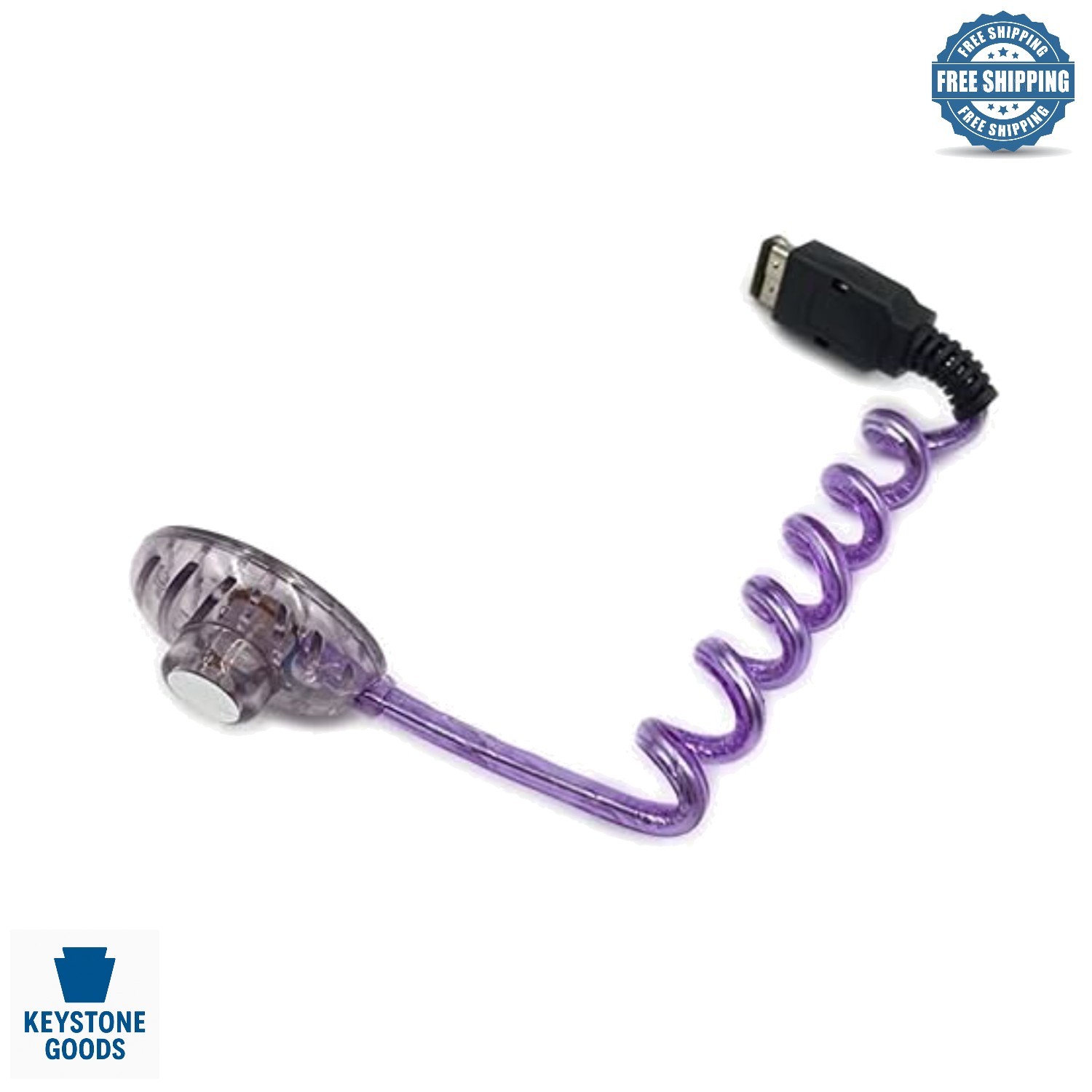 Flexible LED Worm Light for GBC & GBP Consoles – Water-Resistant, Battery-Pow…