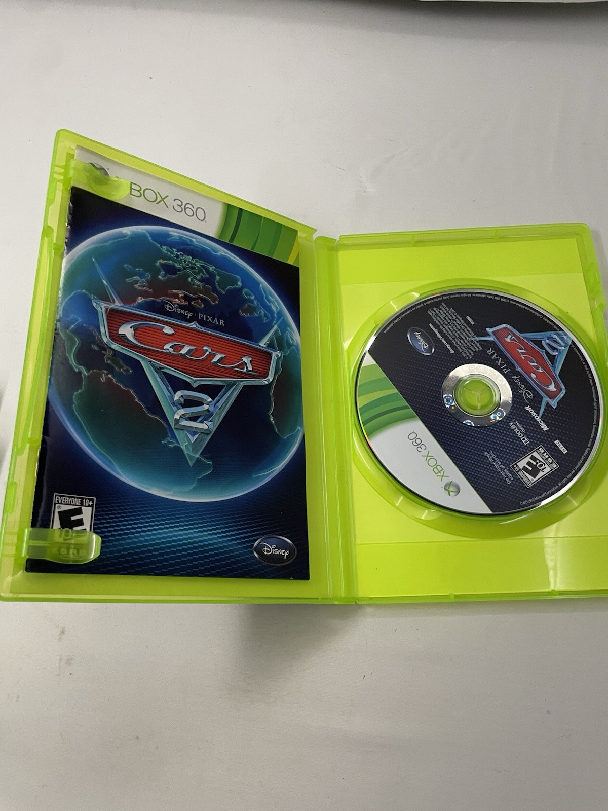 Cars 2: The Video Game (Xbox 360, 2011) Complete CIB Tested Working