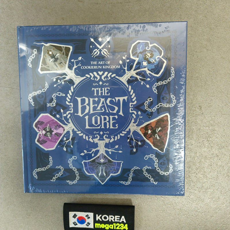Cookie Run Kingdom 5th Anniversary Art Book The Beast Lore New korea