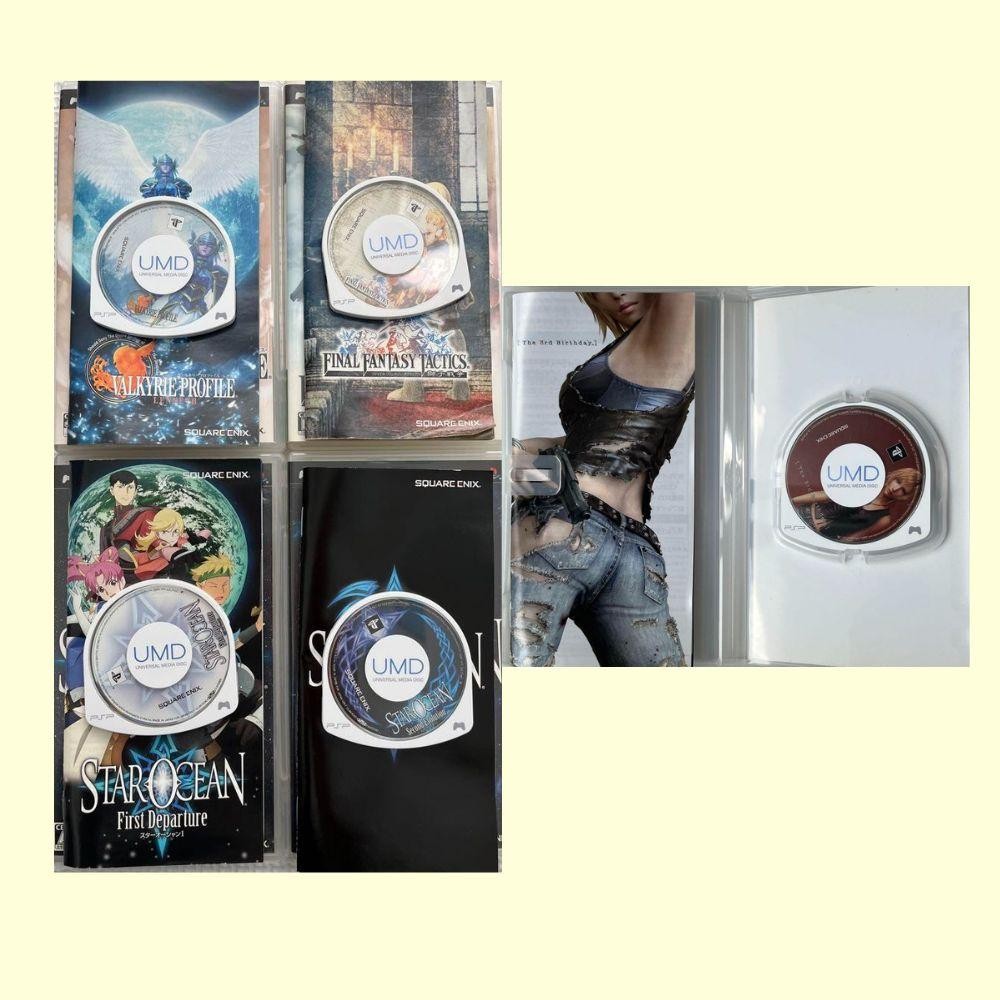 Valkyrie Profile Tactics Ogre STAR OCEAN 1st & 2nd The 3rd Birthday 5 set PSP