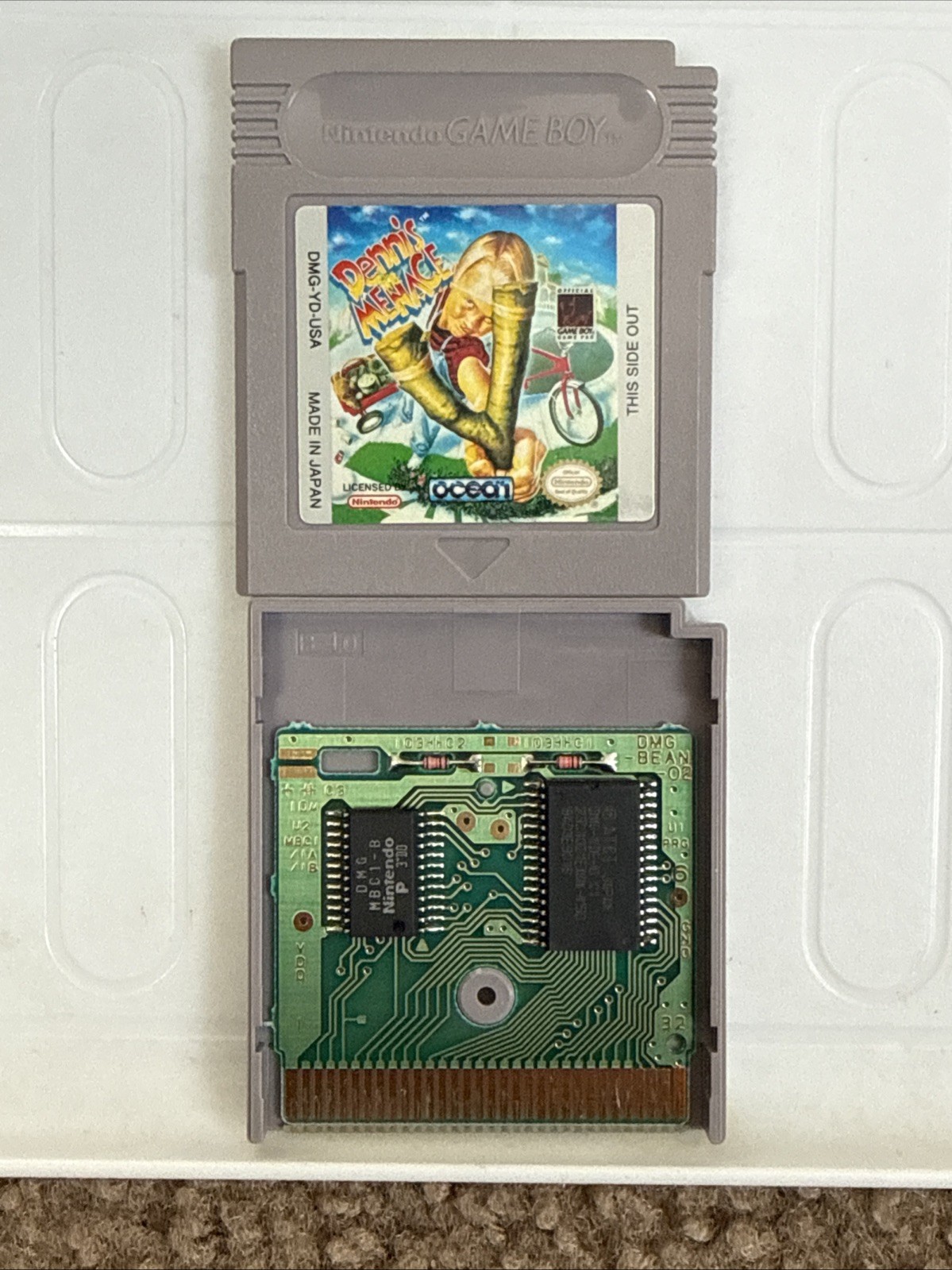 Dennis the Menace (Nintendo GameBoy) – Authentic – Tested, Working