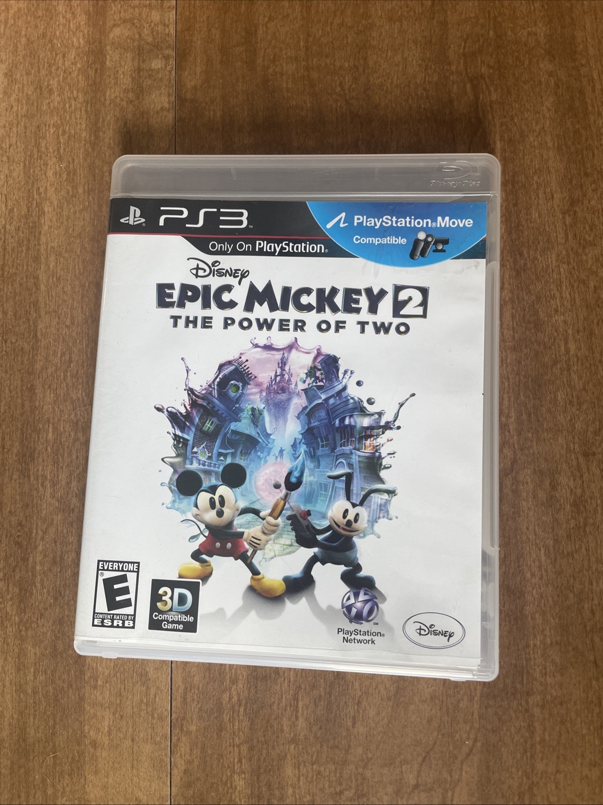 Disney Epic Mickey 2: The Power of Two (Sony PlayStation 3, 2012) D1-75 N