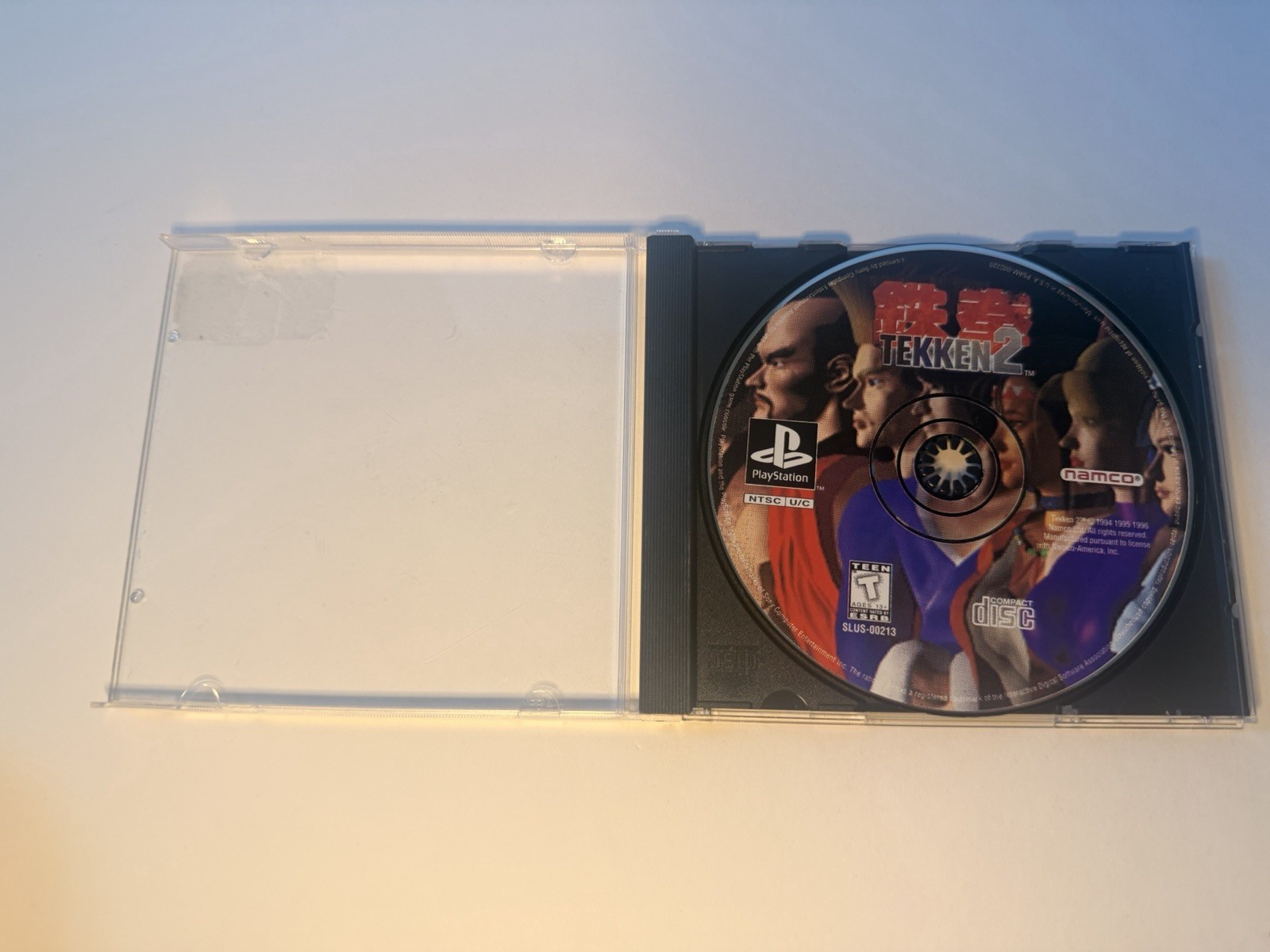 Namco Tekken 2 Sony PlayStation 1 PS1 NTSC-U/C T-Teen 1996 Tekken Series