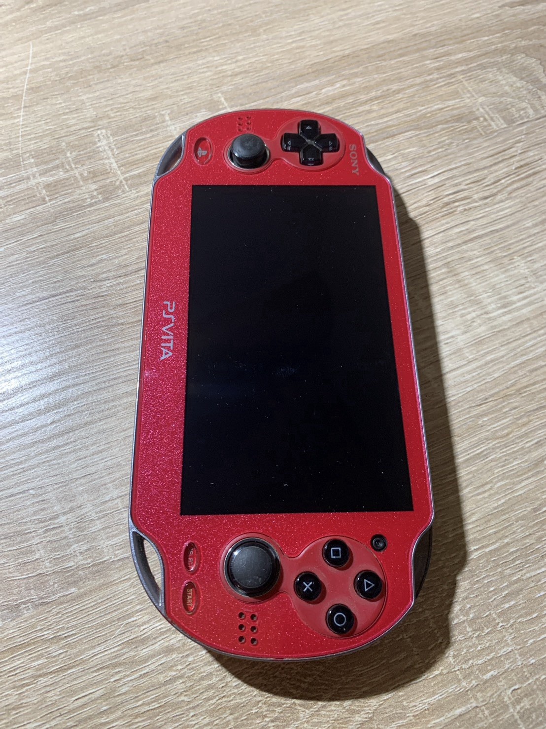 0867 Sony PlayStation PS Vita PCH-1000 Cosmic Red Very Good TESTED