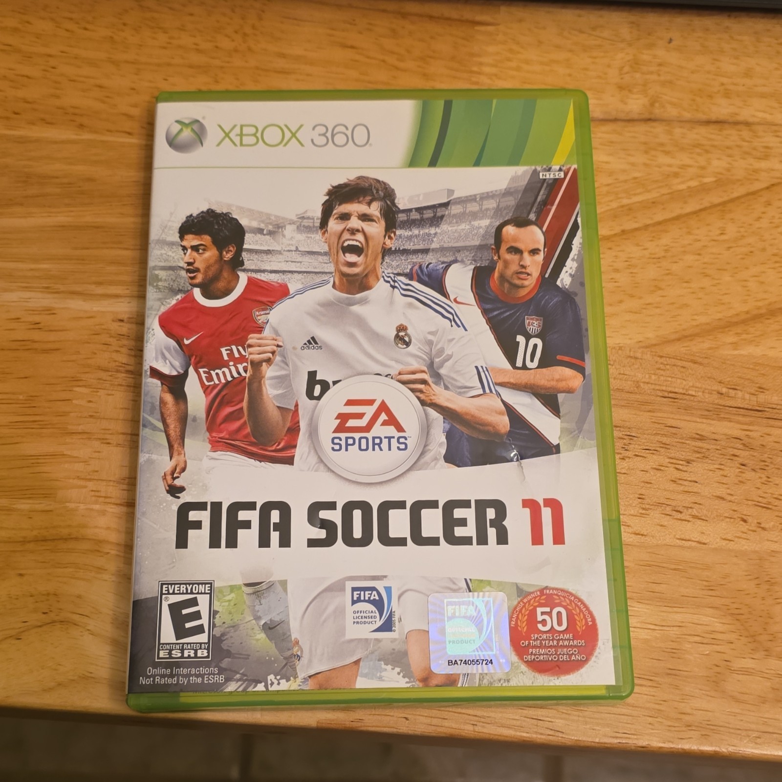 EA SPORTS FIFA Soccer 11 Microsoft Xbox 360 E Soccer FIFA Series Manual Included
