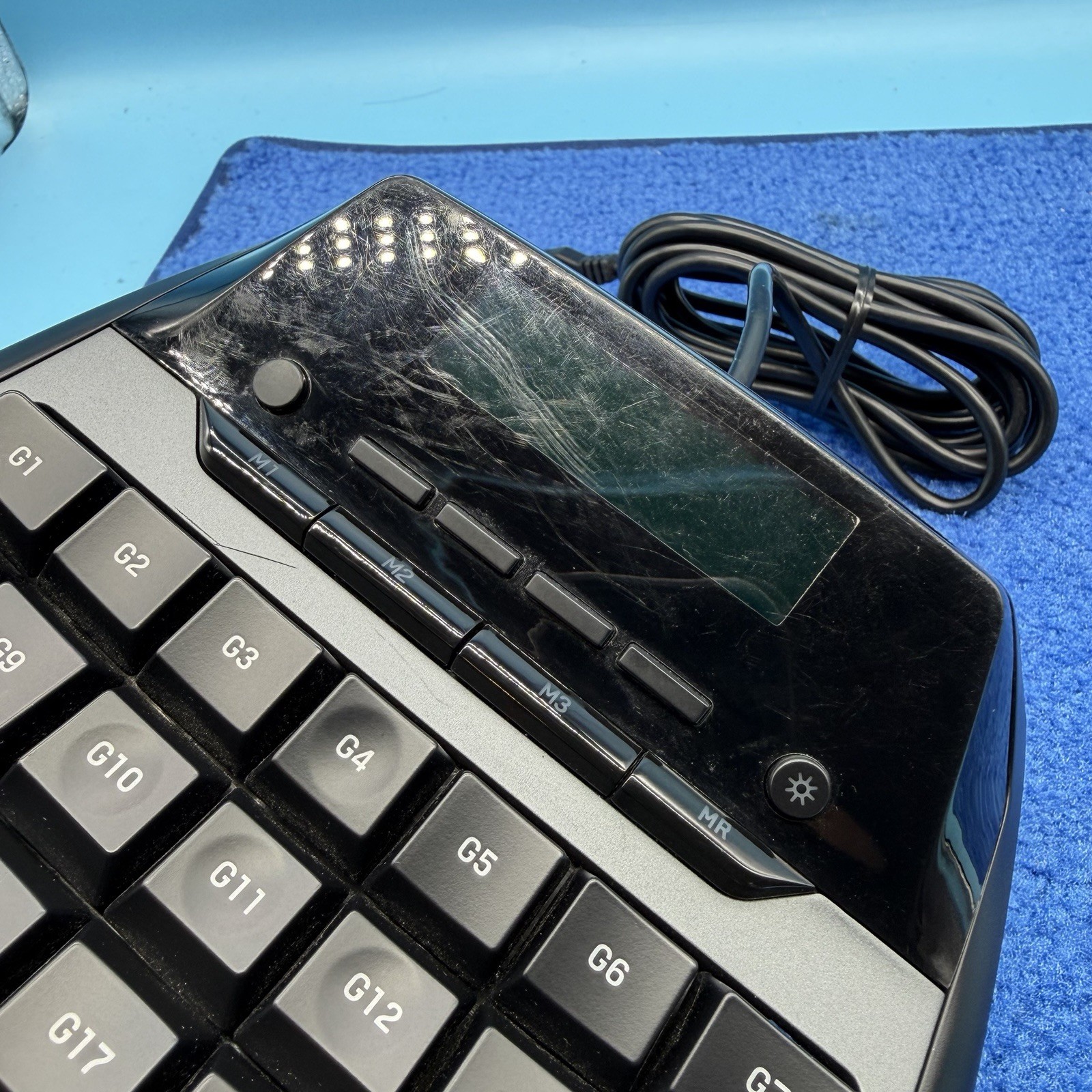 Logitech G13 Advanced Gamepad Keyboard Controller for PC – UNTESTED – AS-IS