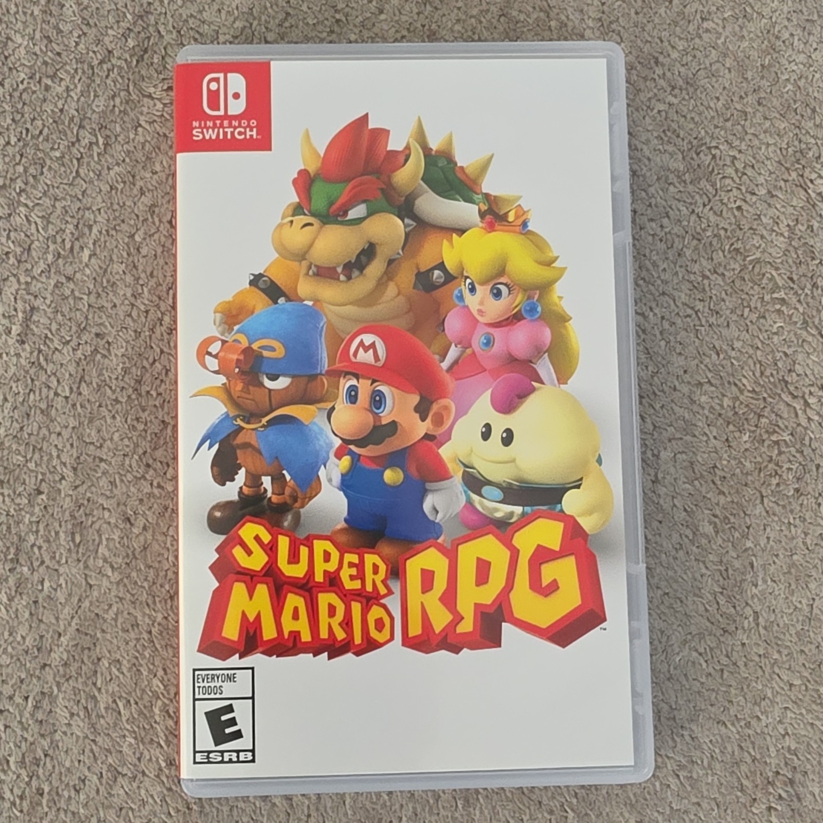 Nintendo Super Mario RPG Super Mario Role Playing Switch E Manual NTSC-U/C 2023