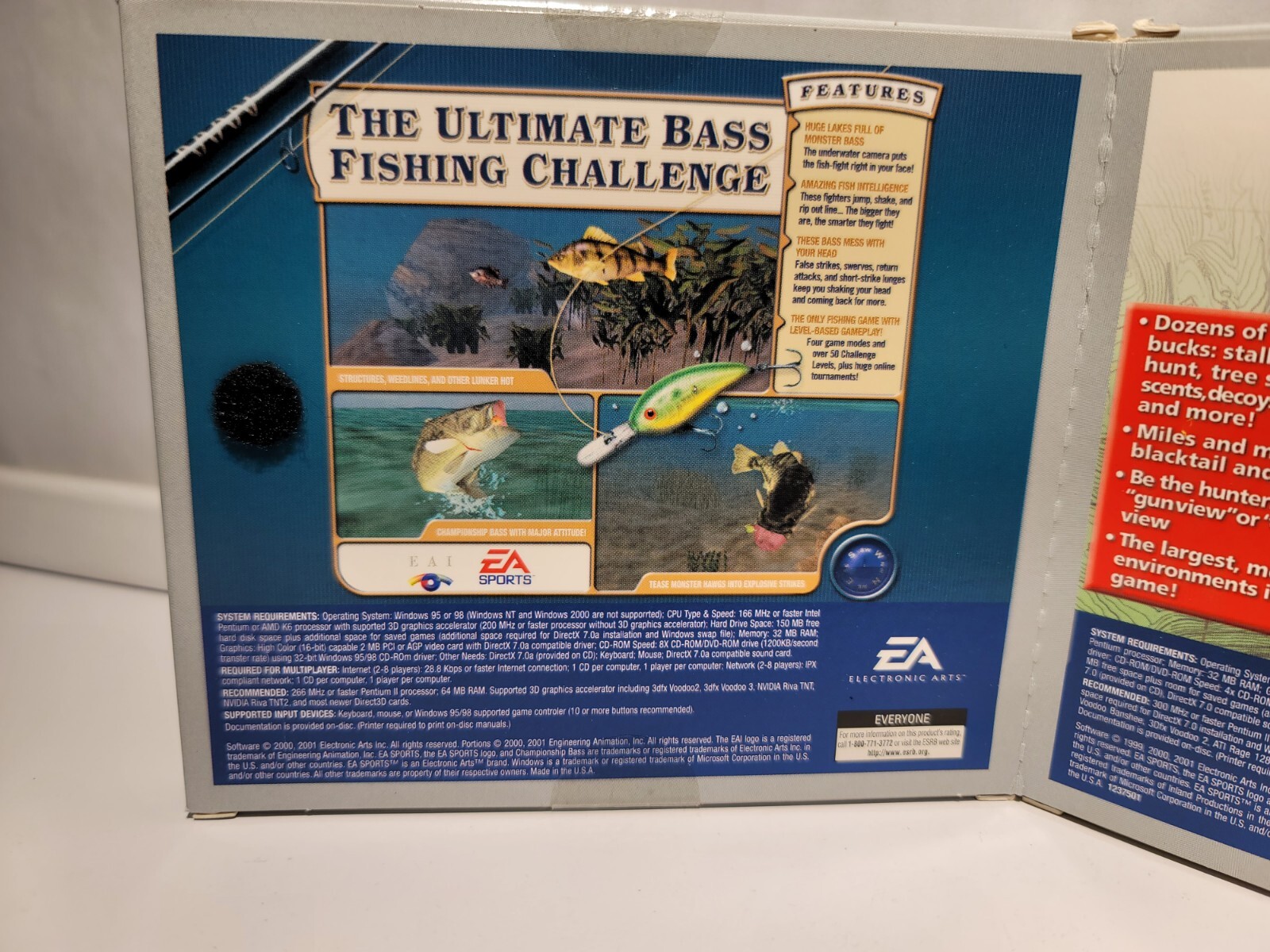 2 Games In 1 Package Champion Bass And Deer Hunt Challenge Electronic Arts PC
