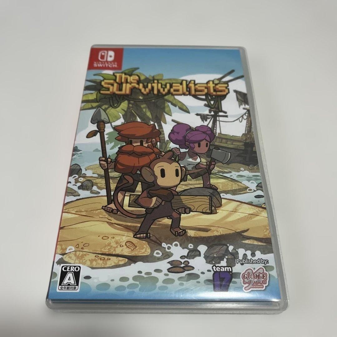 The Survivalists Nintendo Switch Used Japanese version with Case Good Condition