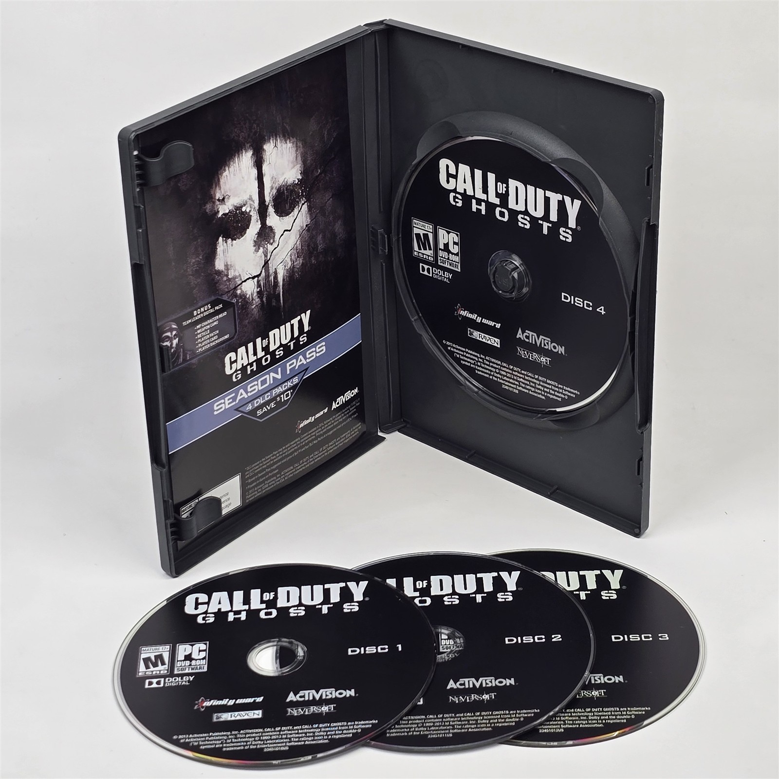 Call of Duty: Ghosts (PC DVD-ROM) CIB COMPLETE with Key