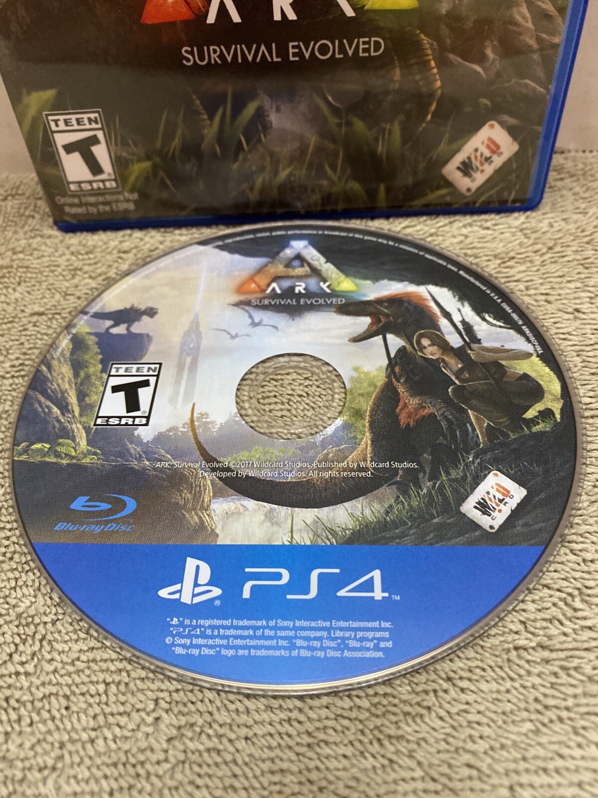 Studio Wildcard Ark: Survival Evolved (Sony PlayStation 4, 2017) PS4 Sandbox T