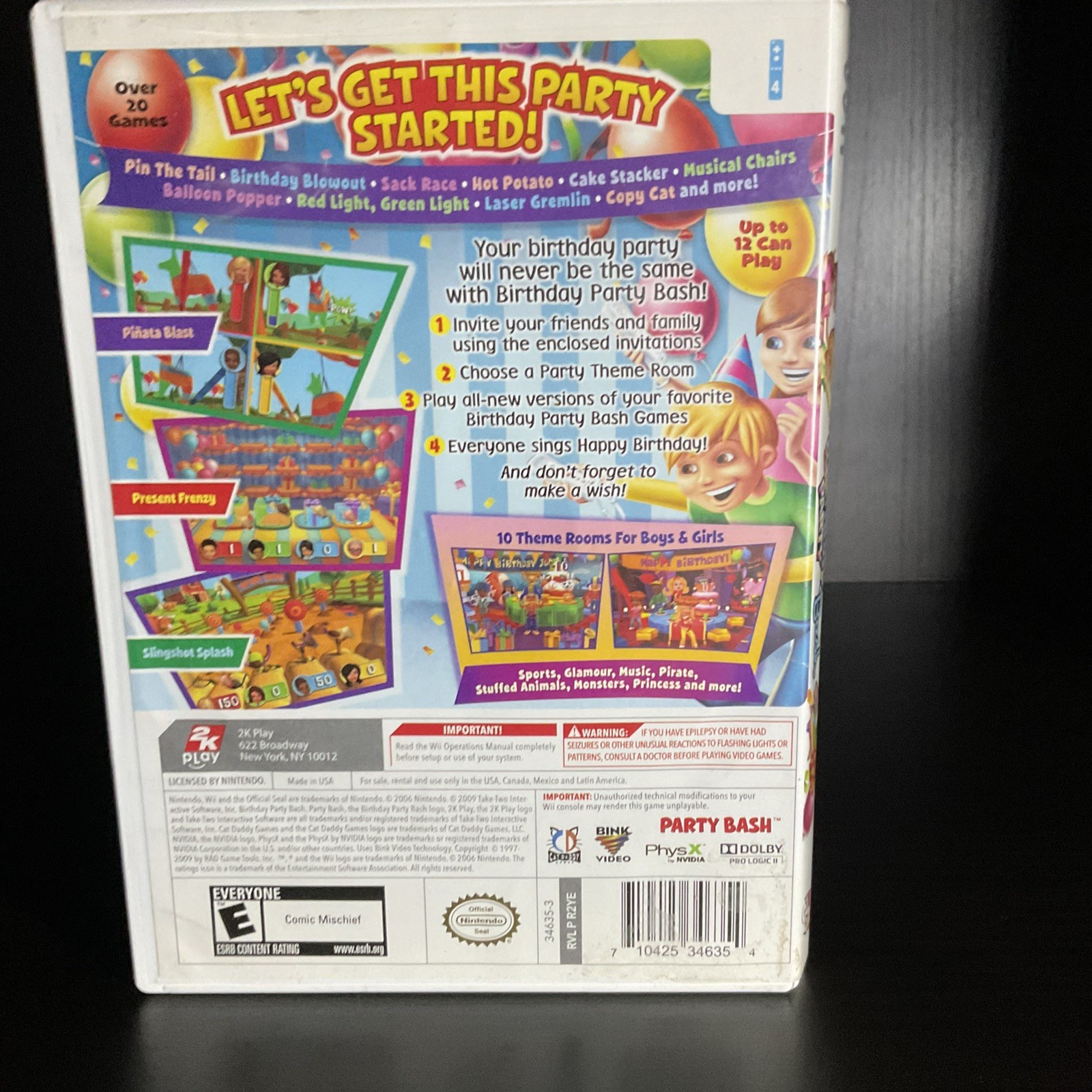 Birthday Party Bash (Nintendo Wii, 2009)
