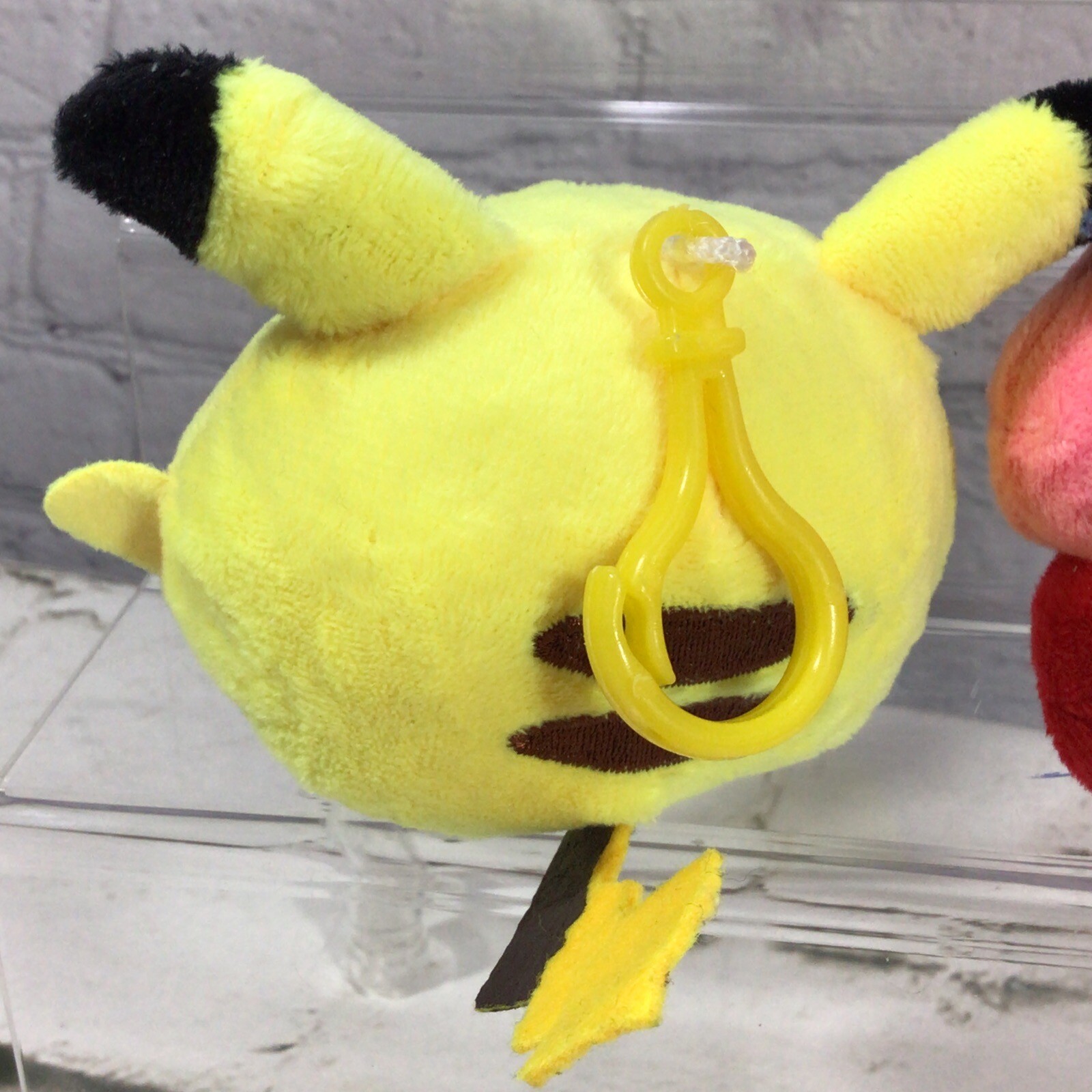Nintendo Kirby Pokémon Pikachu Plush Backpack Clip Stuffed Retro Gamer Toys Lot
