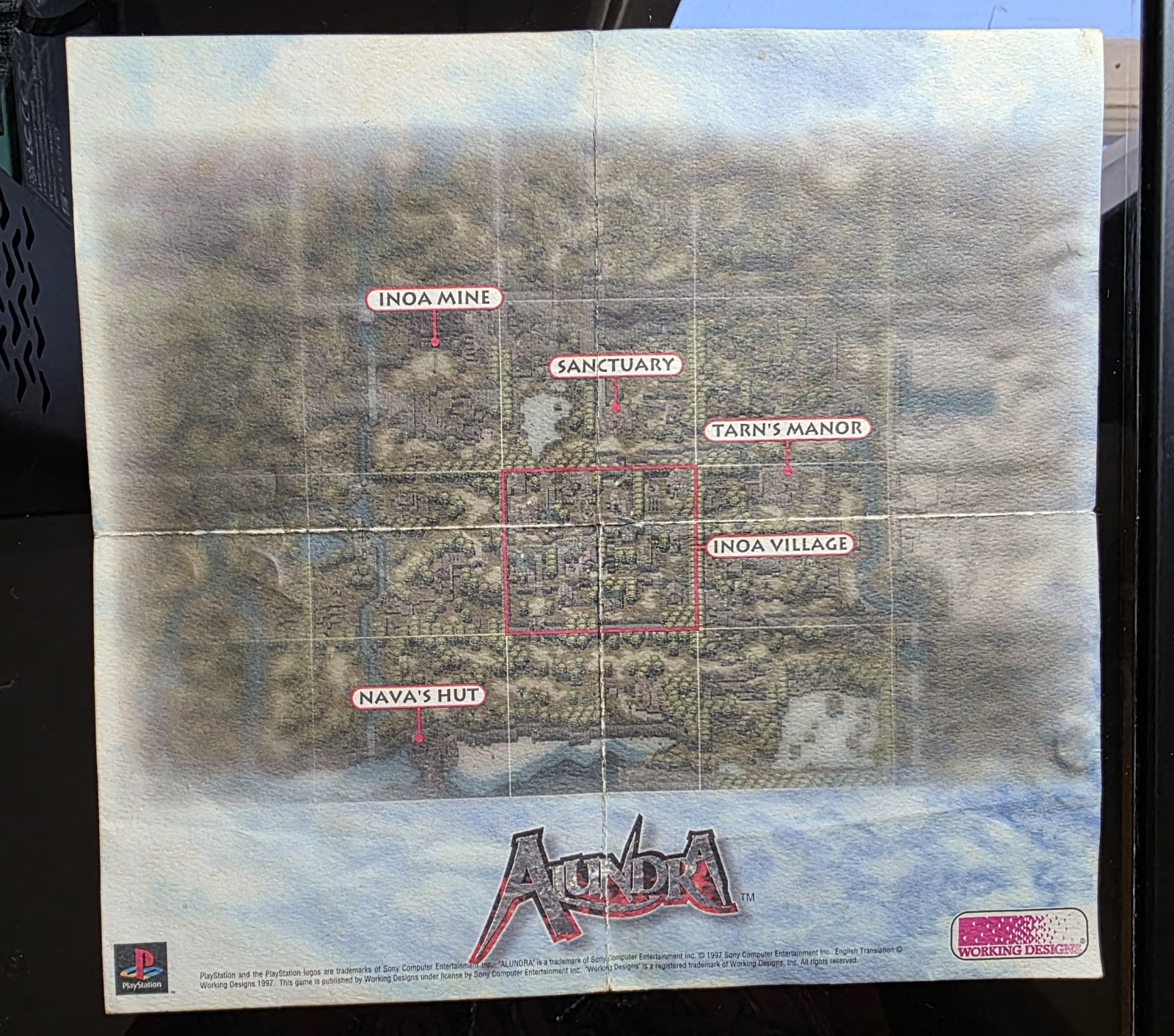 Alundra for PlayStation 1 With Original Map And Manual
