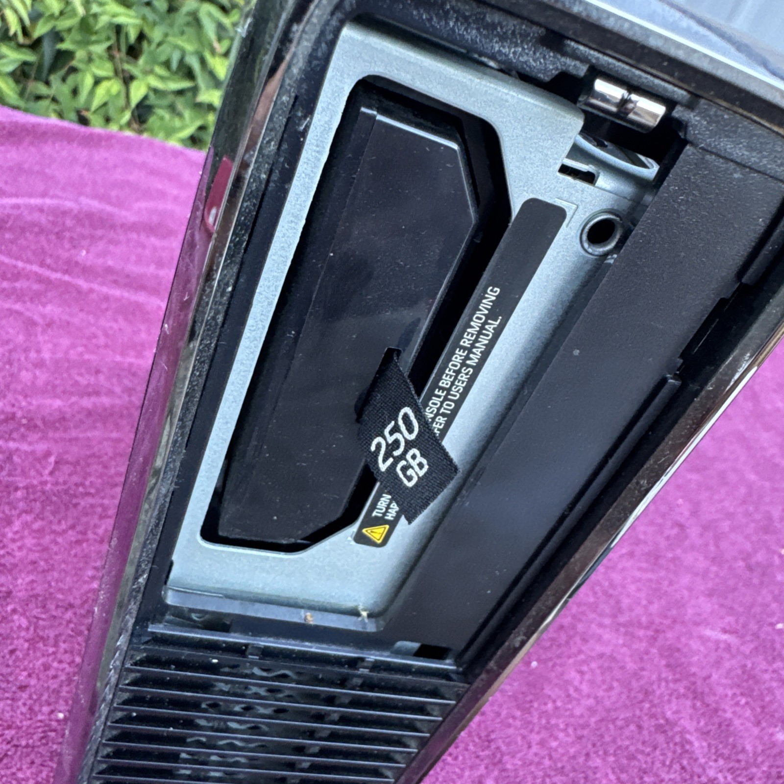 Microsoft Xbox 360 250GB Game Console-Black Works Disk Drive Issue Gets Stuck