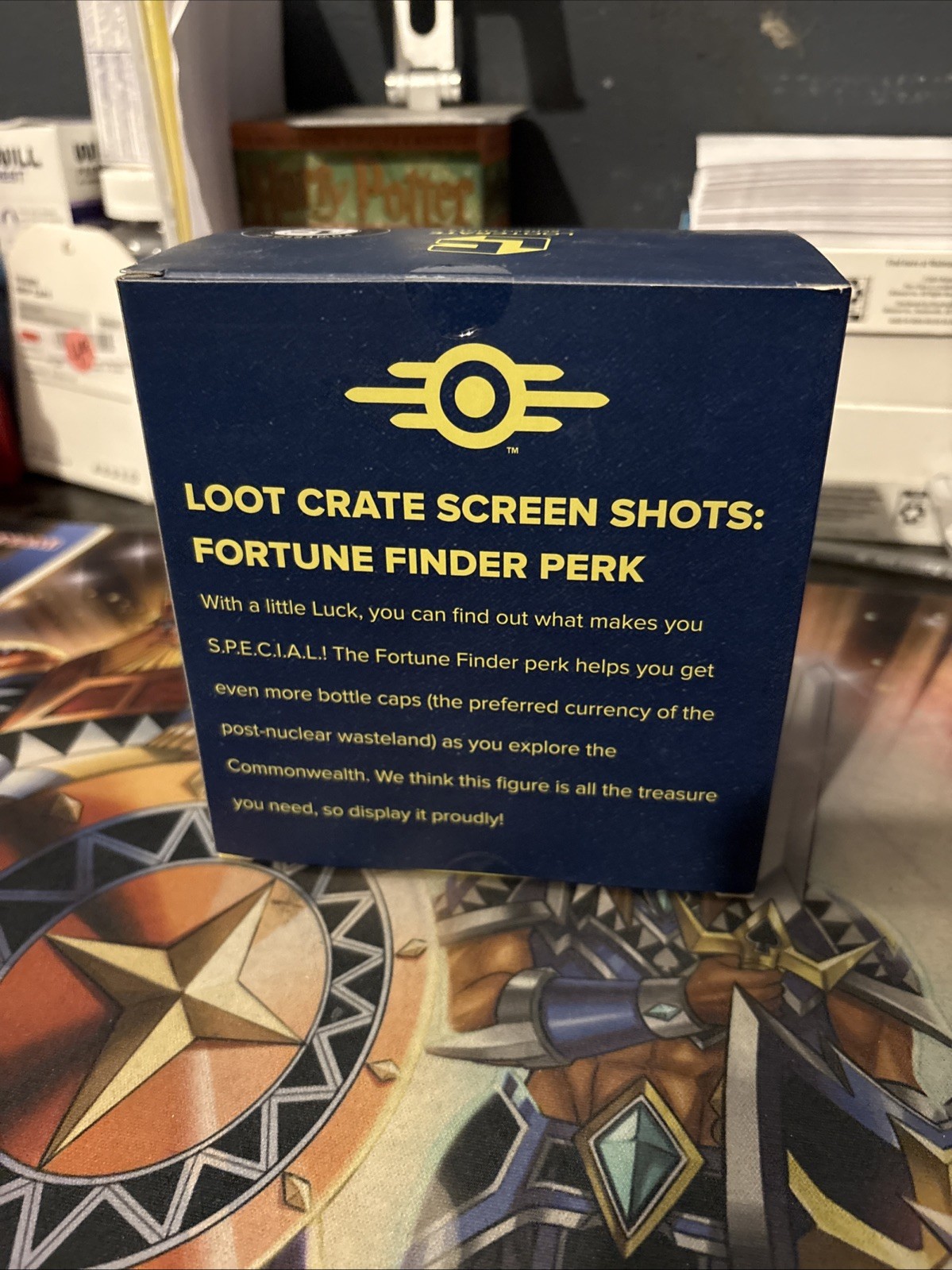 Fallout Fortune Finder Perk Loot Crate Exclusive New in Box Figure Bethesda 2018