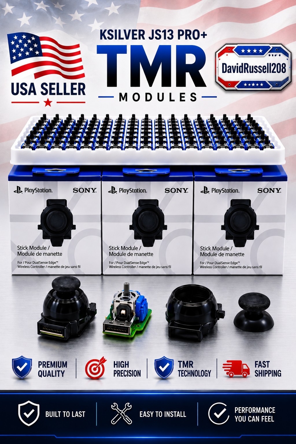 (2) Dual Sense Edge TMR Module KSILVER JS13 PRO Calibration Unlocked FedEx 2 DAY