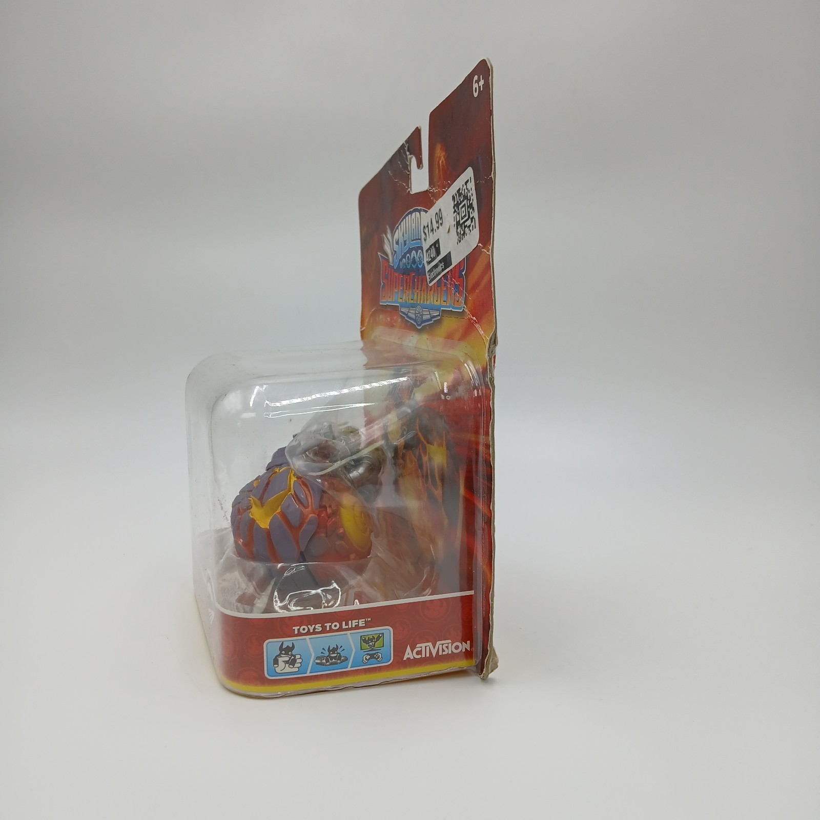 Skylanders SuperChargers Burn Cycle Fire Land Vehicle Toys to Life NOS READ FLAW