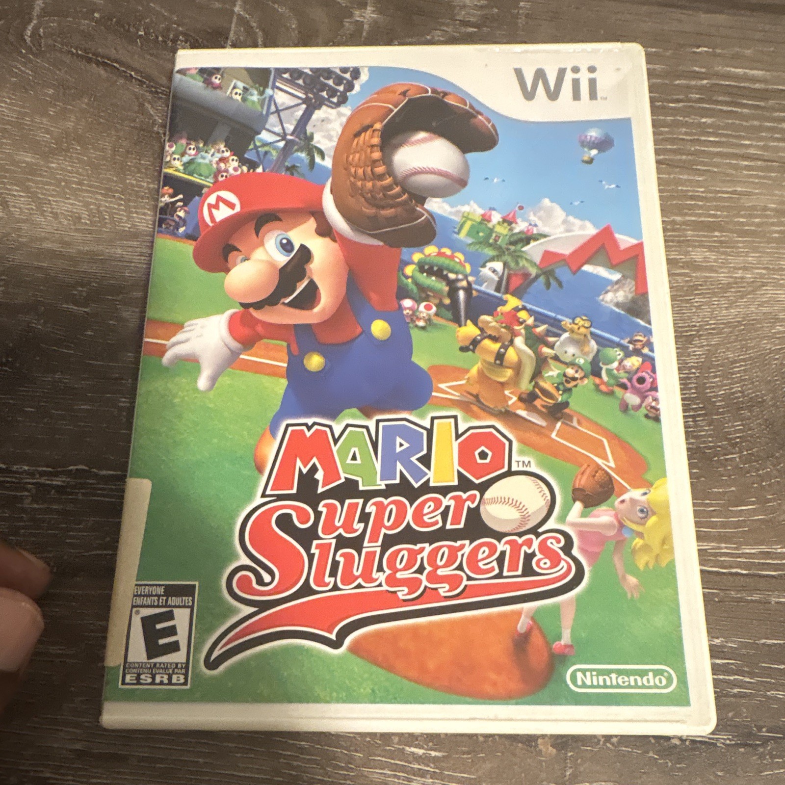 Nintendo Mario Super Sluggers for Nintendo Wii Baseball Sports Game E-Everyone