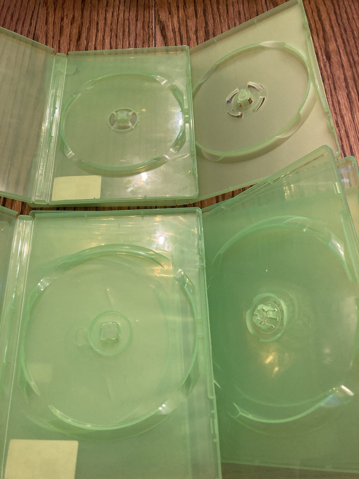 Used Empty Xbox 360 Translucent Green Game Case