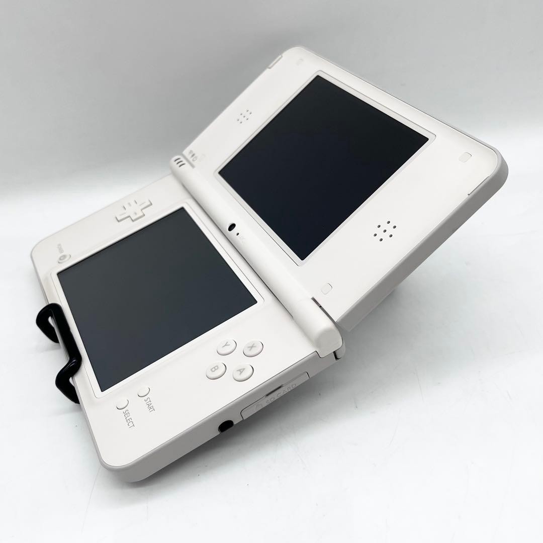 Nintendo DSi LL Natural White Console Tested Working Japan w/ Stylus