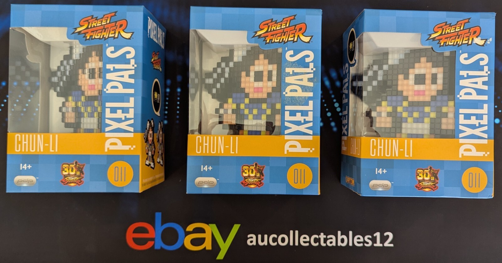 PDP Pixel Pals Street Fighter Chun-Li #011 Light Up Figure