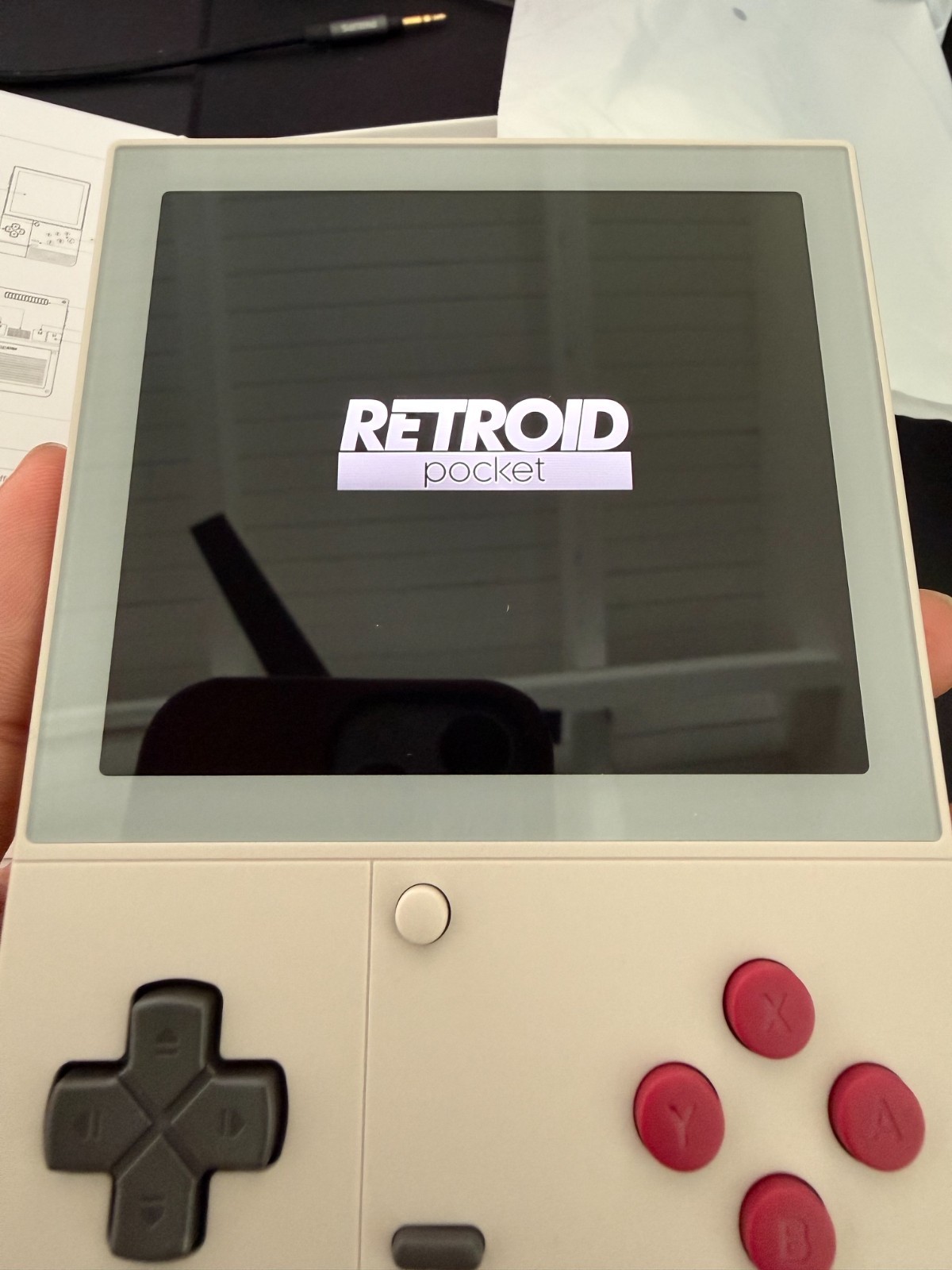 Retroid Pocket Classic Retro Handheld Game Console, 3.92″ OLED Retro 128GB