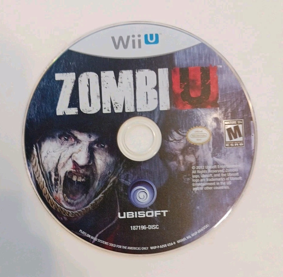 ZombiU (Nintendo Wii U, 2012) Zombi U Complete With Manual Mint Disc