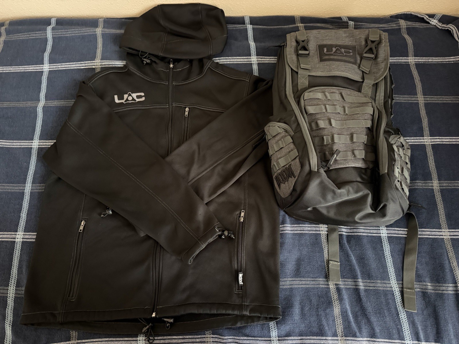 Doom UAC Jacket & Bioworld UAC Tactical Backpack