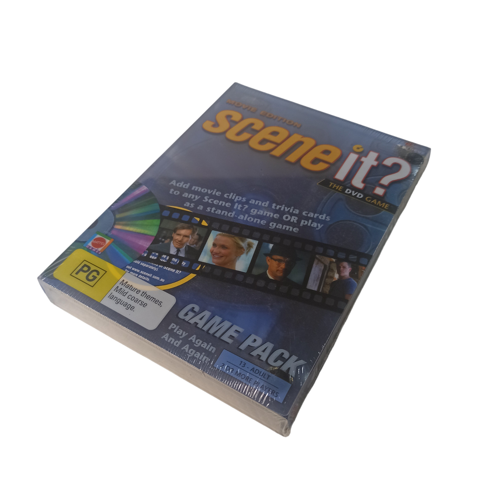 Scene It? Movie Edition DVD Video Game Quiz Guessing Region 0 Brand New