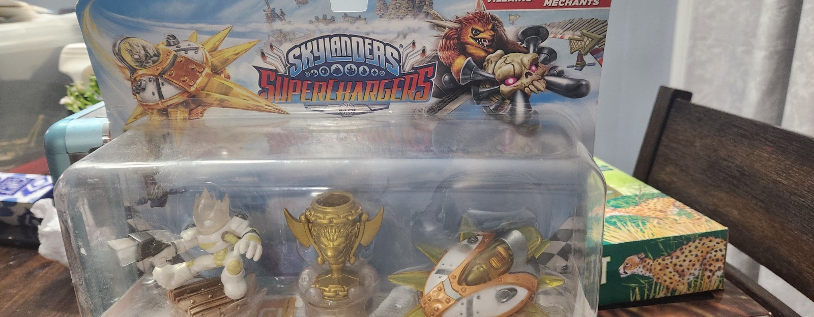 Skylanders SuperChargers Kaos Character Figure Pack w/ Vehicle