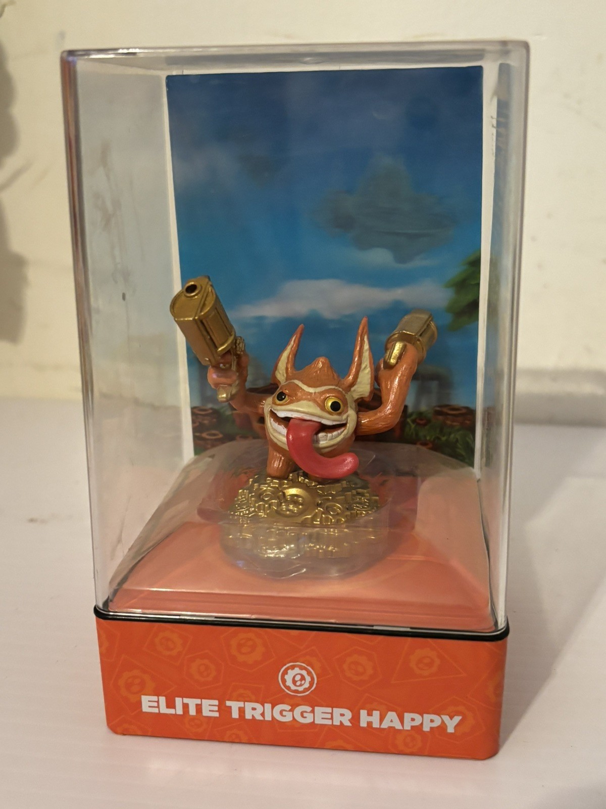 Skylanders Eon’s Elite Trigger Happy Figure With Cover Case