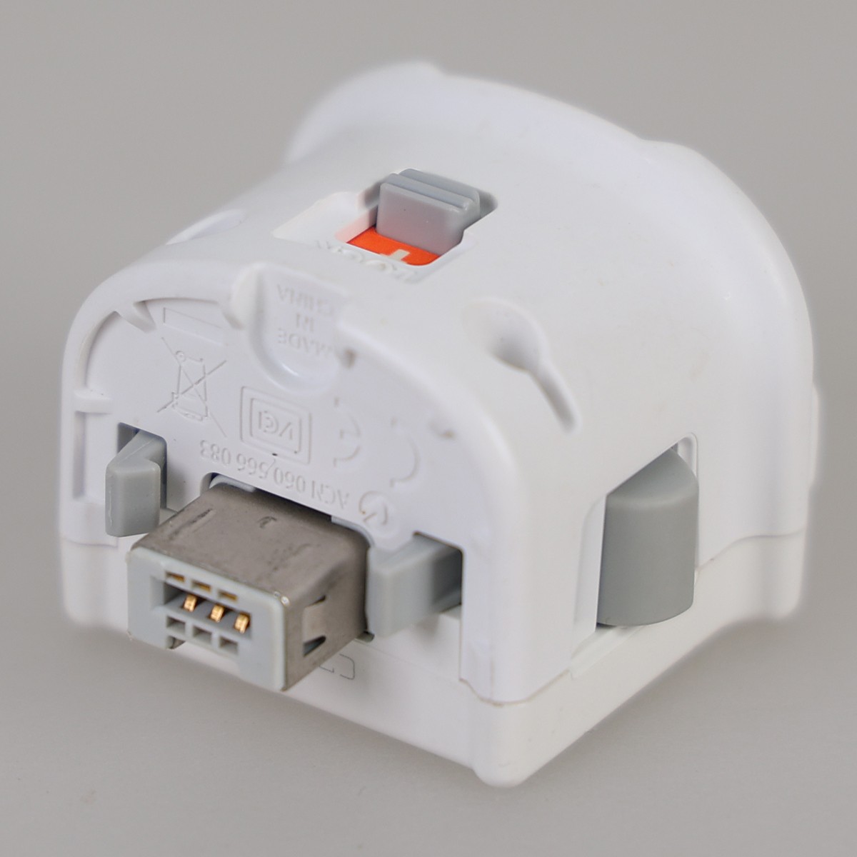 Original OEM Nintendo Wii Motion Plus Adapter RVL-026 White Excellent Condition