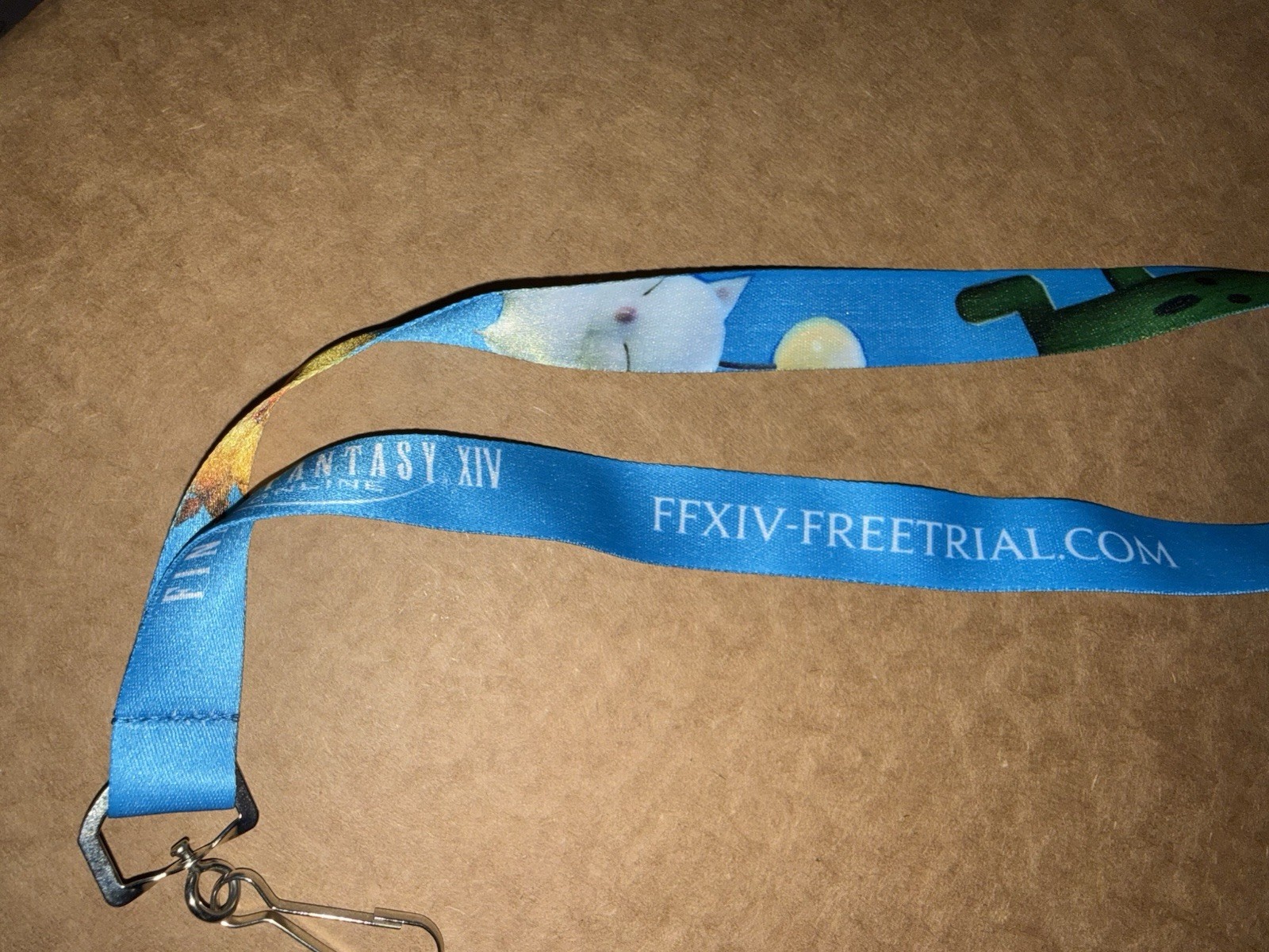Final Fantasy XIV Online PAX East 18 19 20 Exclusive Red Purple Blue Lanyard NEW