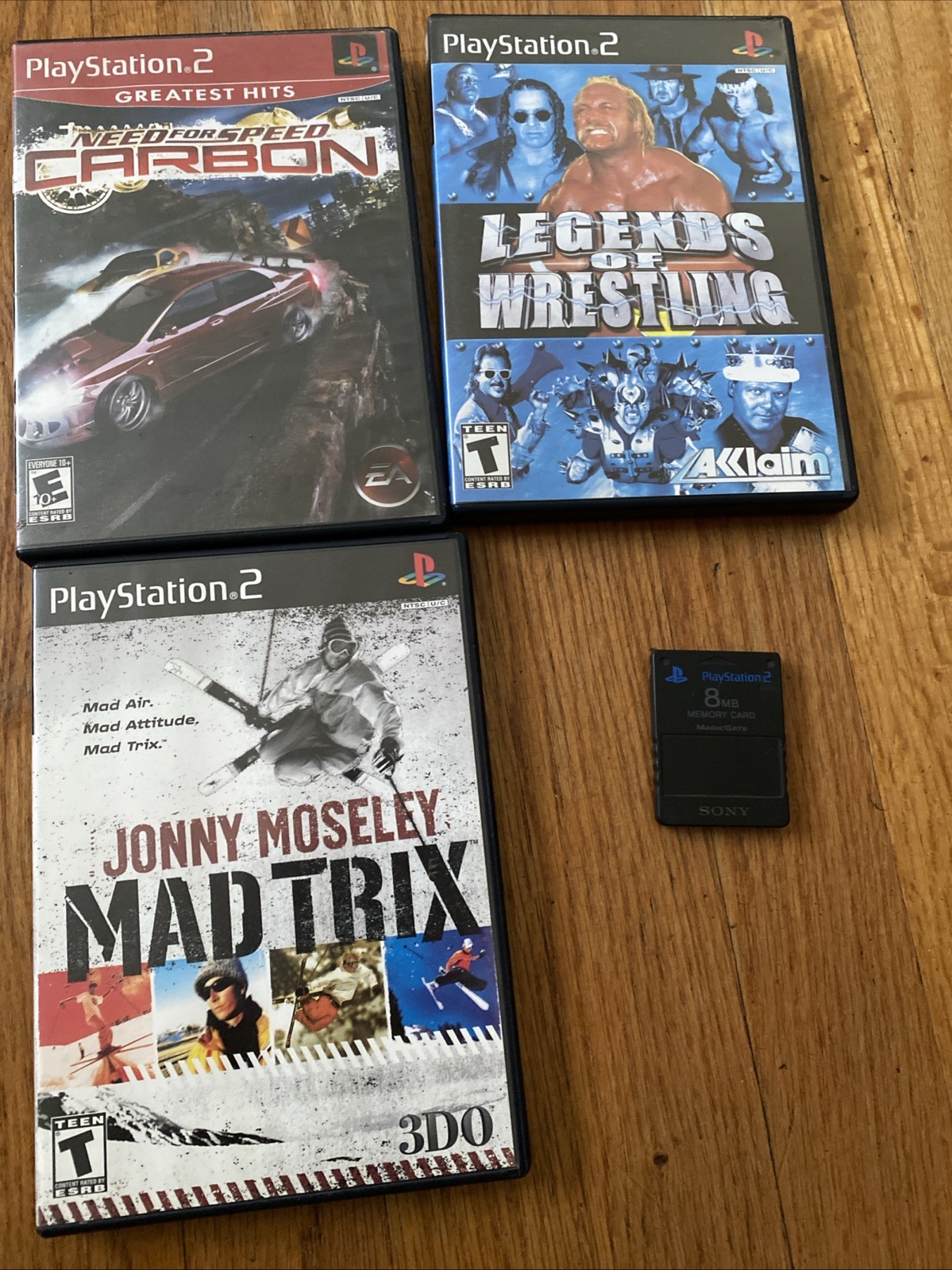 Sony PlayStation 2 Slim Console W Two Controllers Games Tested