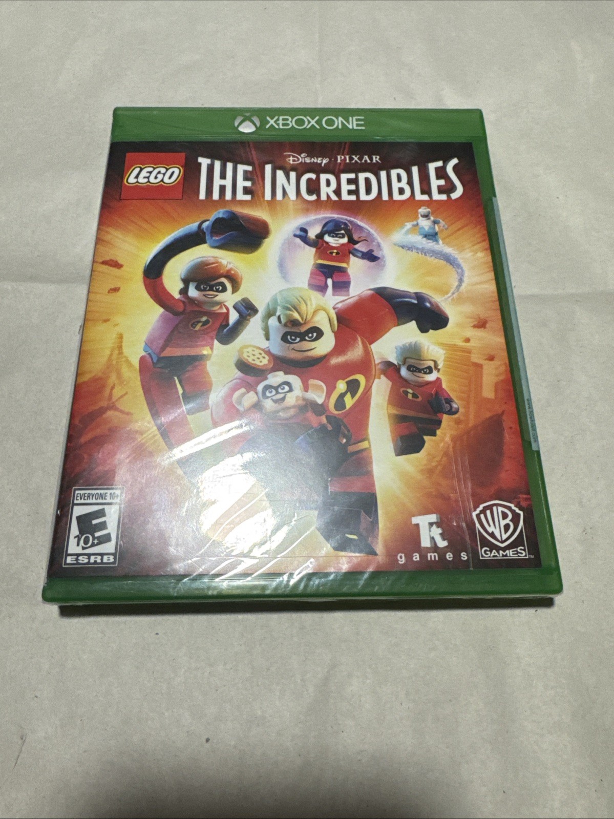 LEGO DISNEY PIXAR THE INCREDIBLES XBOX ONE US EDITION NEW FACTORY SEALED