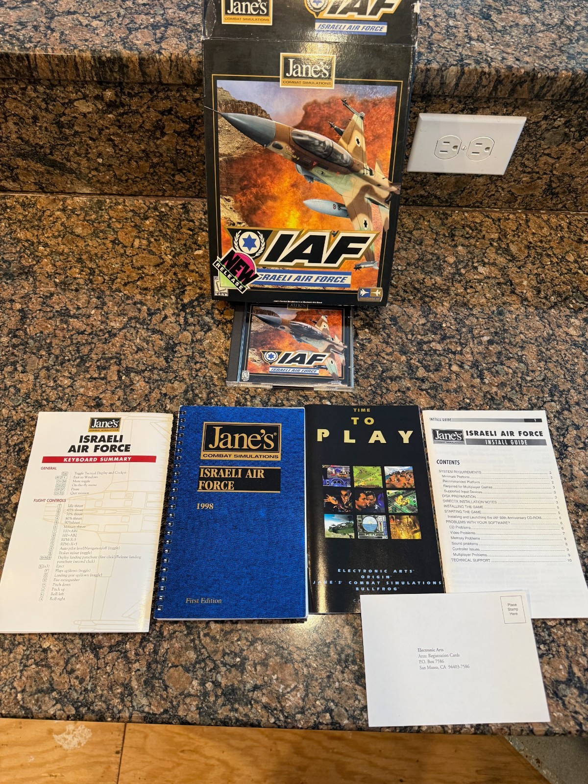 Jane’s Combat Simulations Collection (11 Big Box PC Games) Complete Manuals Maps