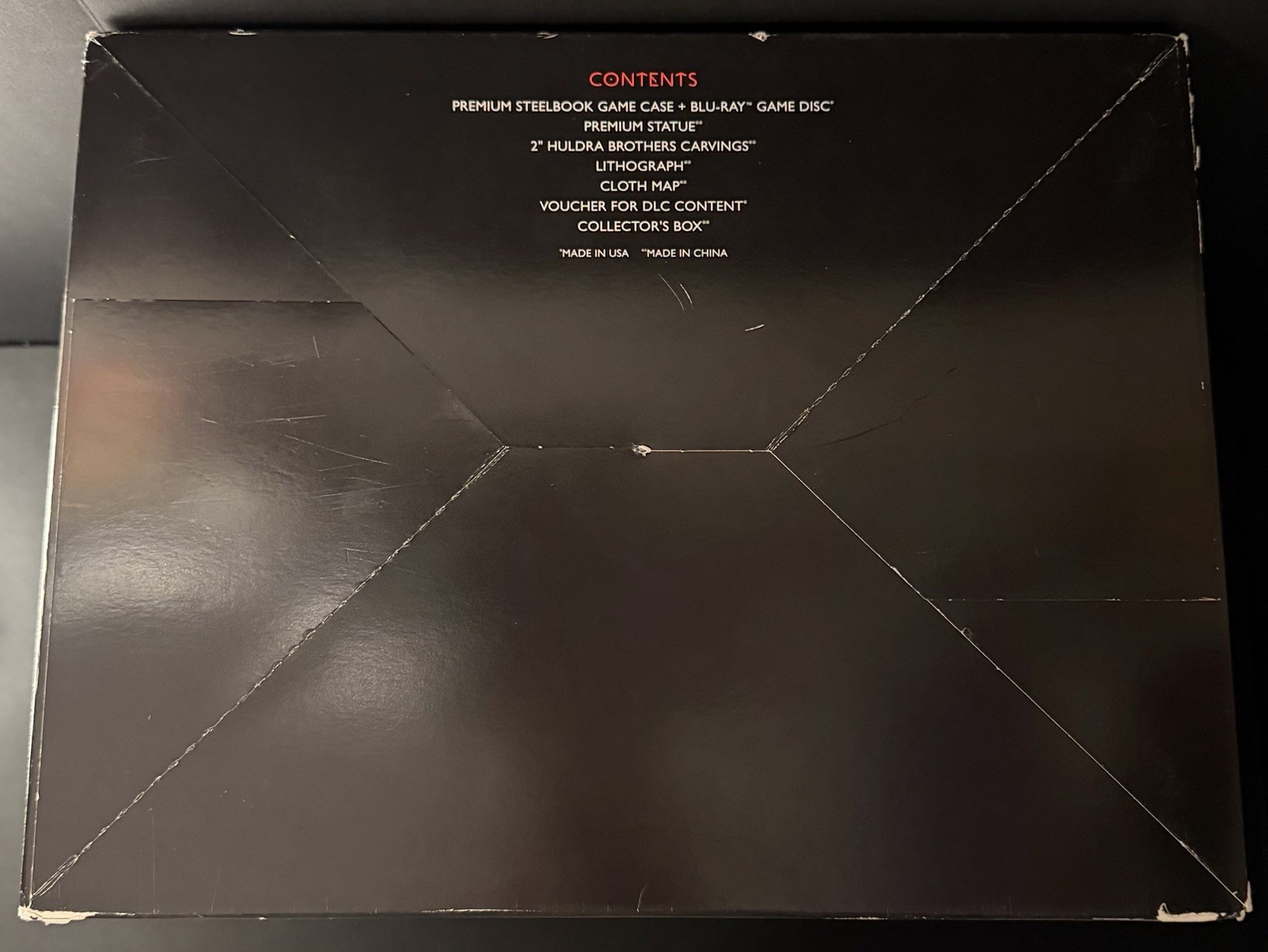 Sony PlayStation 4 God of War Collectors Edition PS4 Complete With Statue