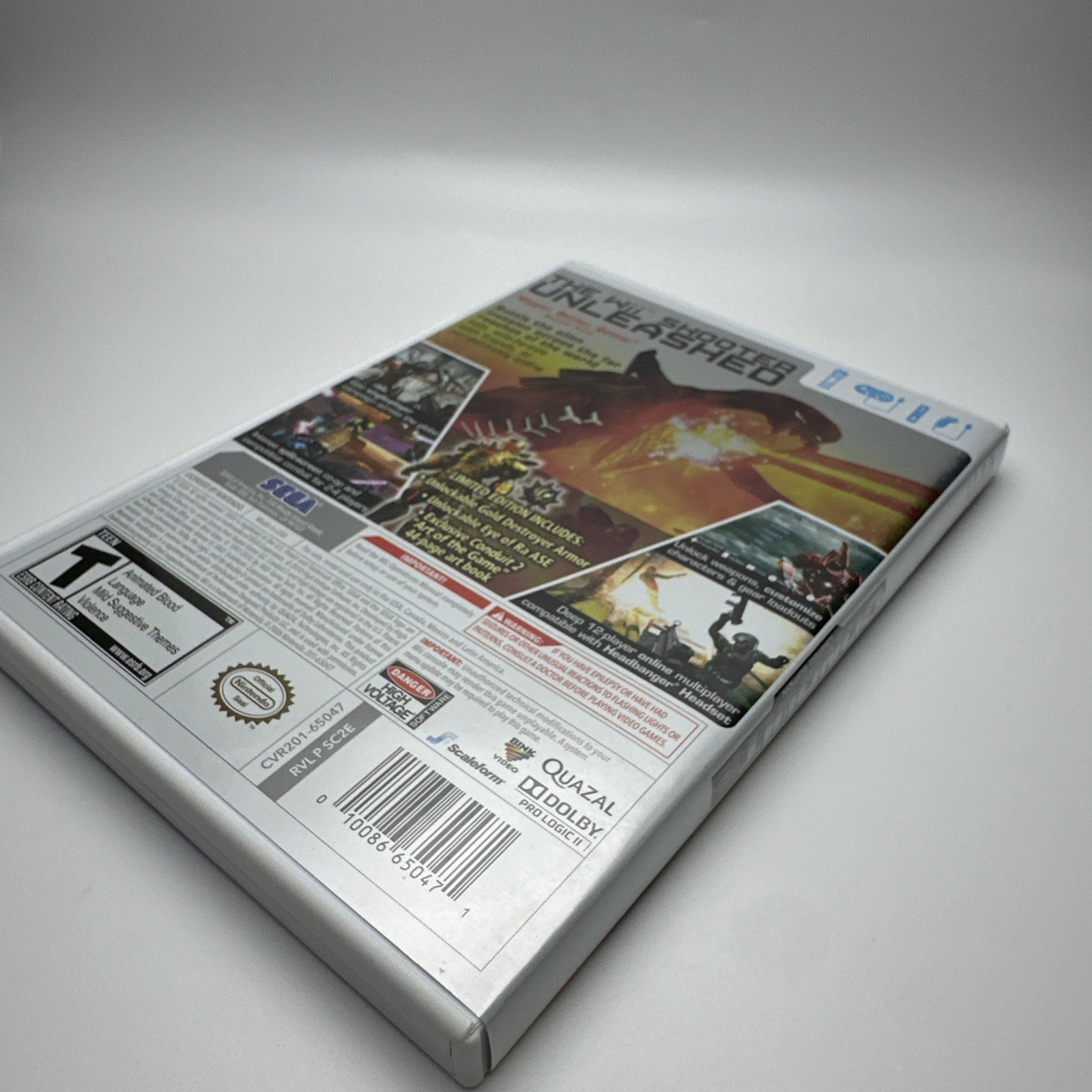Conduit 2 (Nintendo Wii, 2011) Complete CIB w/ Manual – Tested – MINT CONDITION