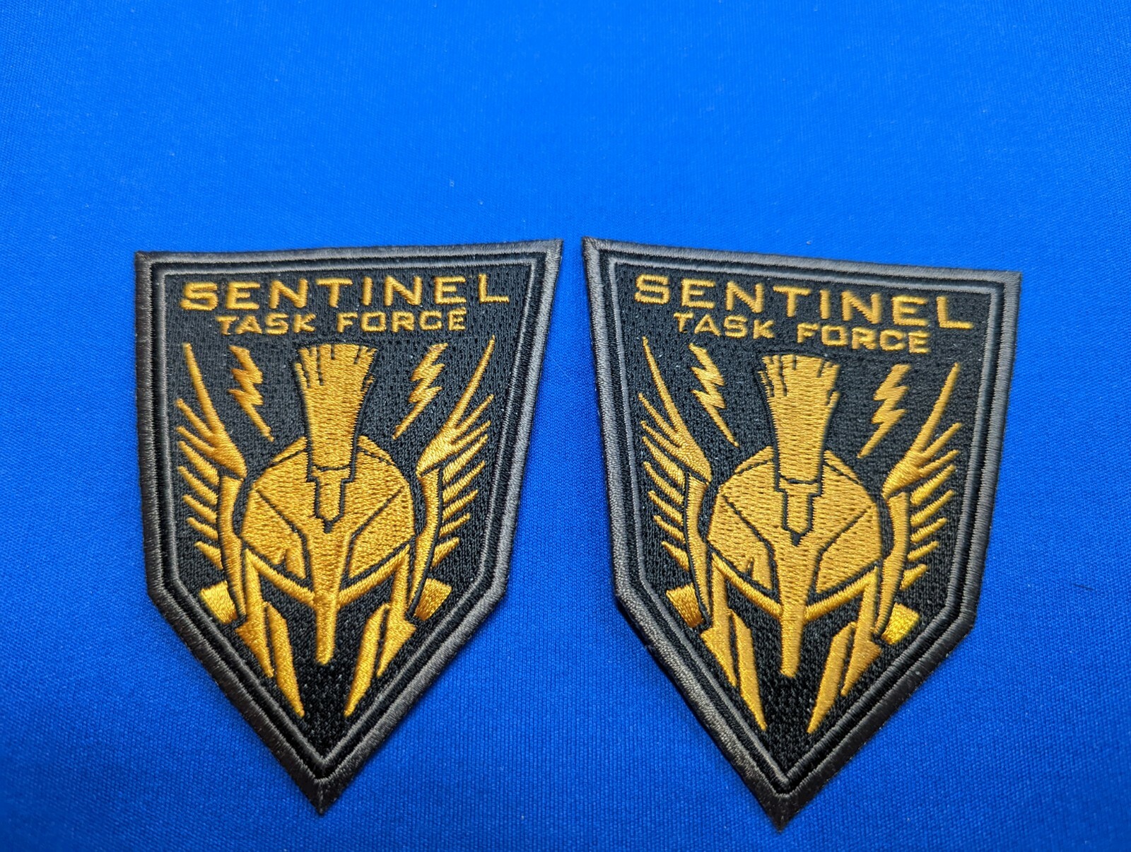 Lot of 2 Sentinel Task Force Embroidered Patches Call of Duty Advanced Warfare