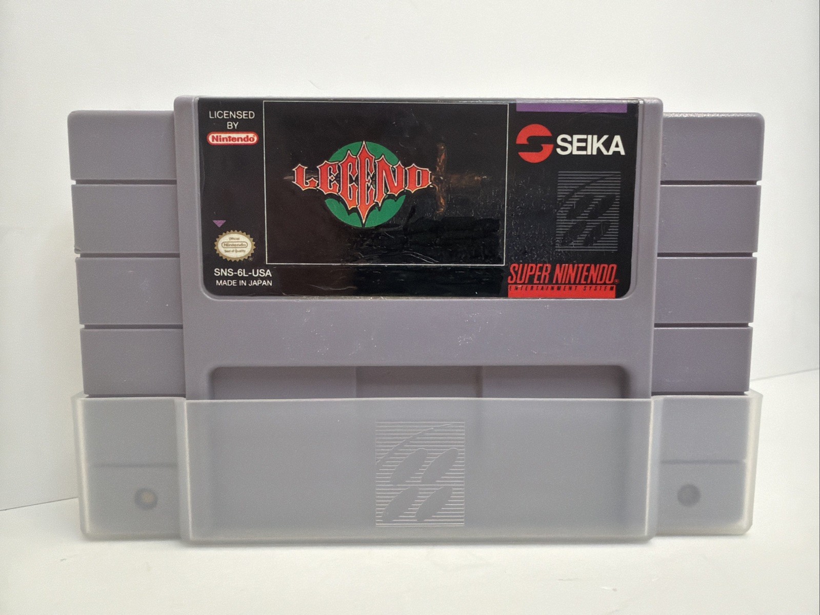 Legend Super Nintendo Game SNES Authentic Tested NICE! w/ Dustcover