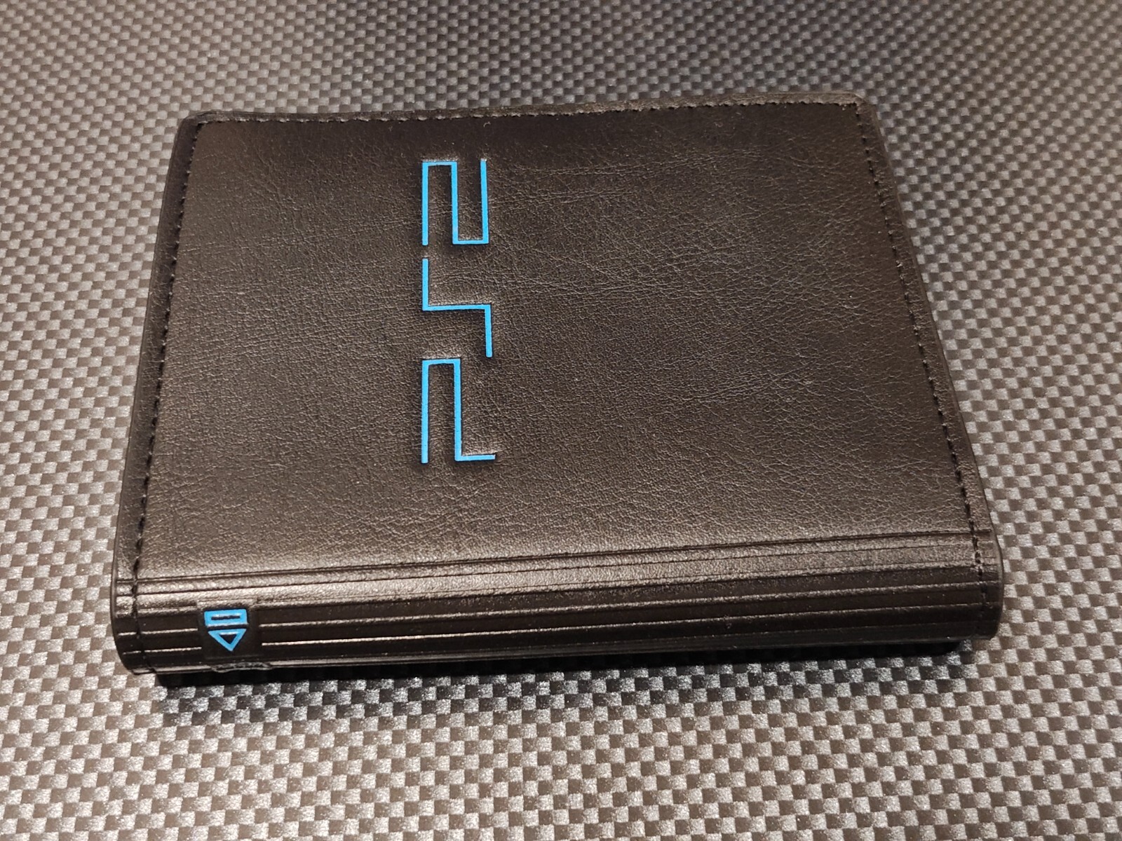 Playstation 2 PS2 Black Mens Wallet Money Coin & Cards Holder Brand New