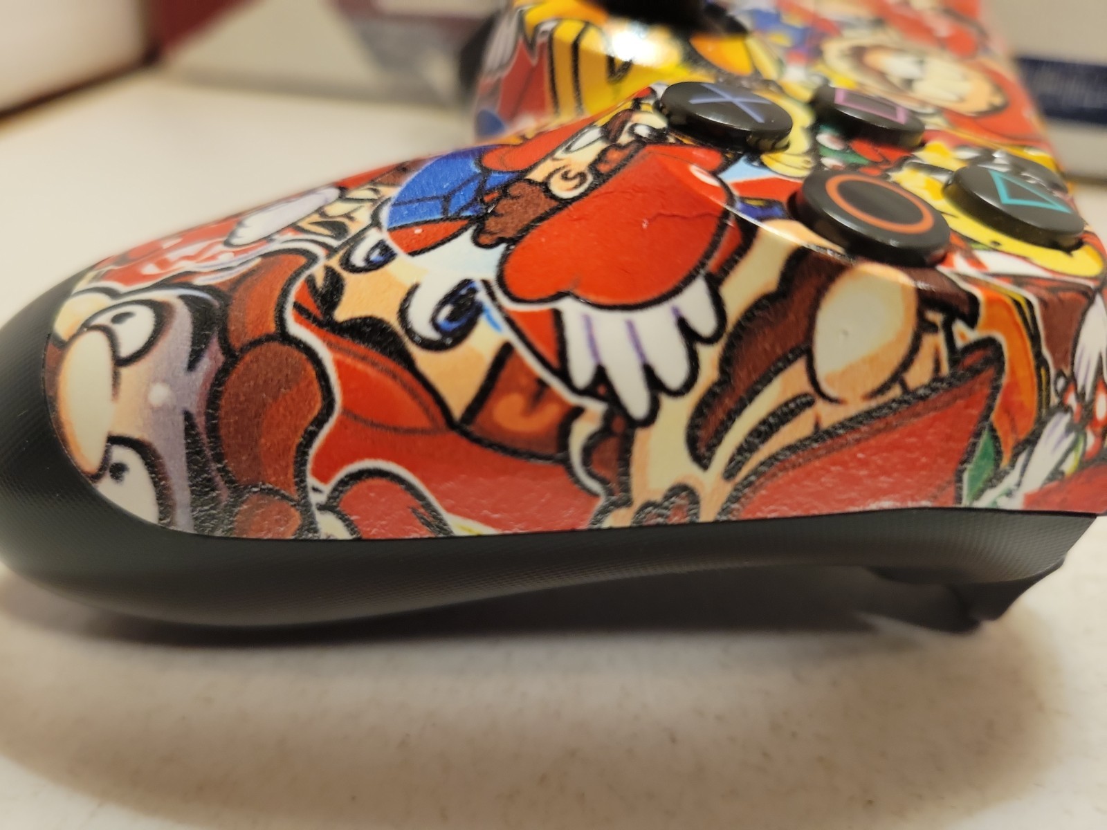 Mario Sony DualShock 4 Controller PlayStation PS4 – Custom Hydro Dipped