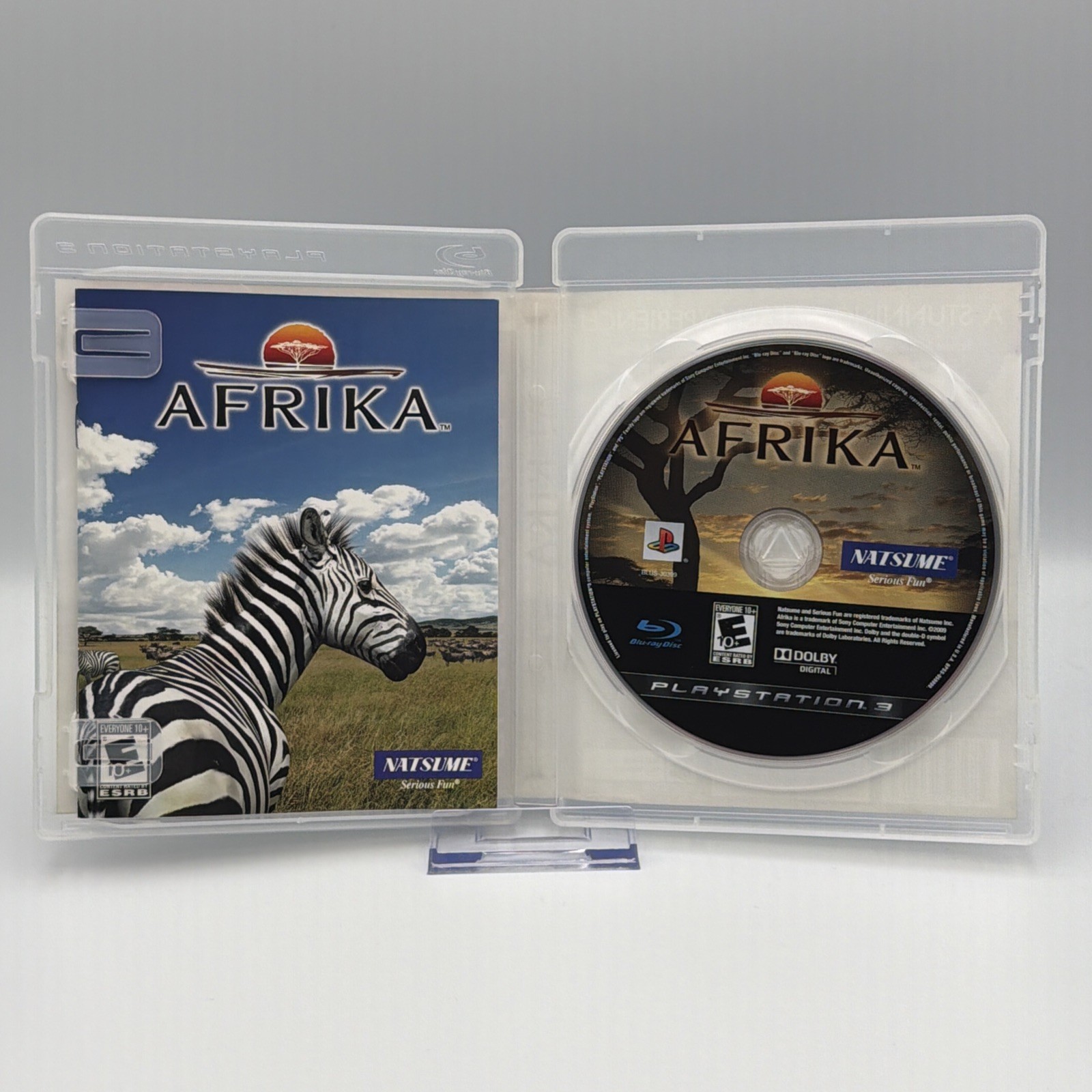 Afrika (Sony PlayStation 3, 2009) Tested/Working – CIB w/Reg card – US Release!