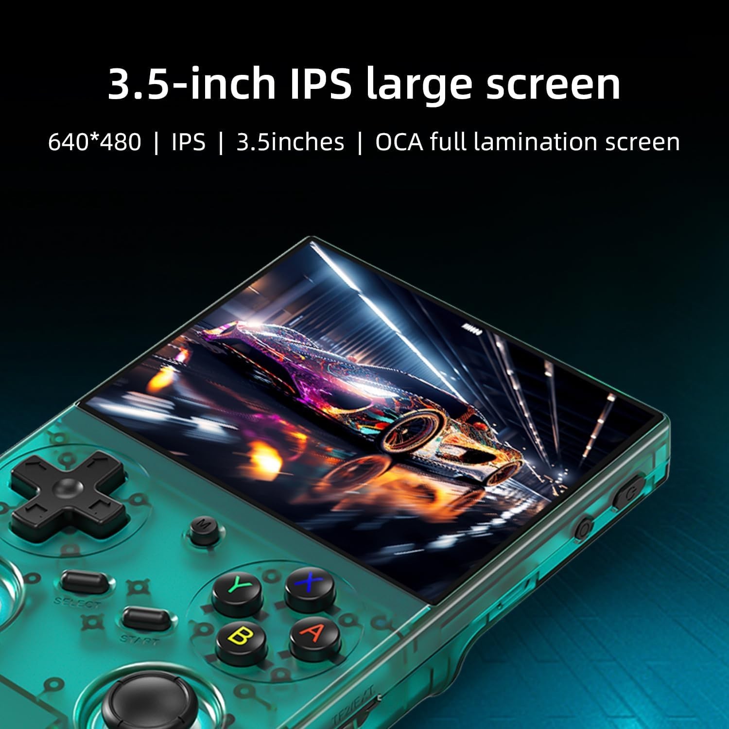 Classic Gaming Reinvented: Retro Handheld Console with Gorgeous IPS Display