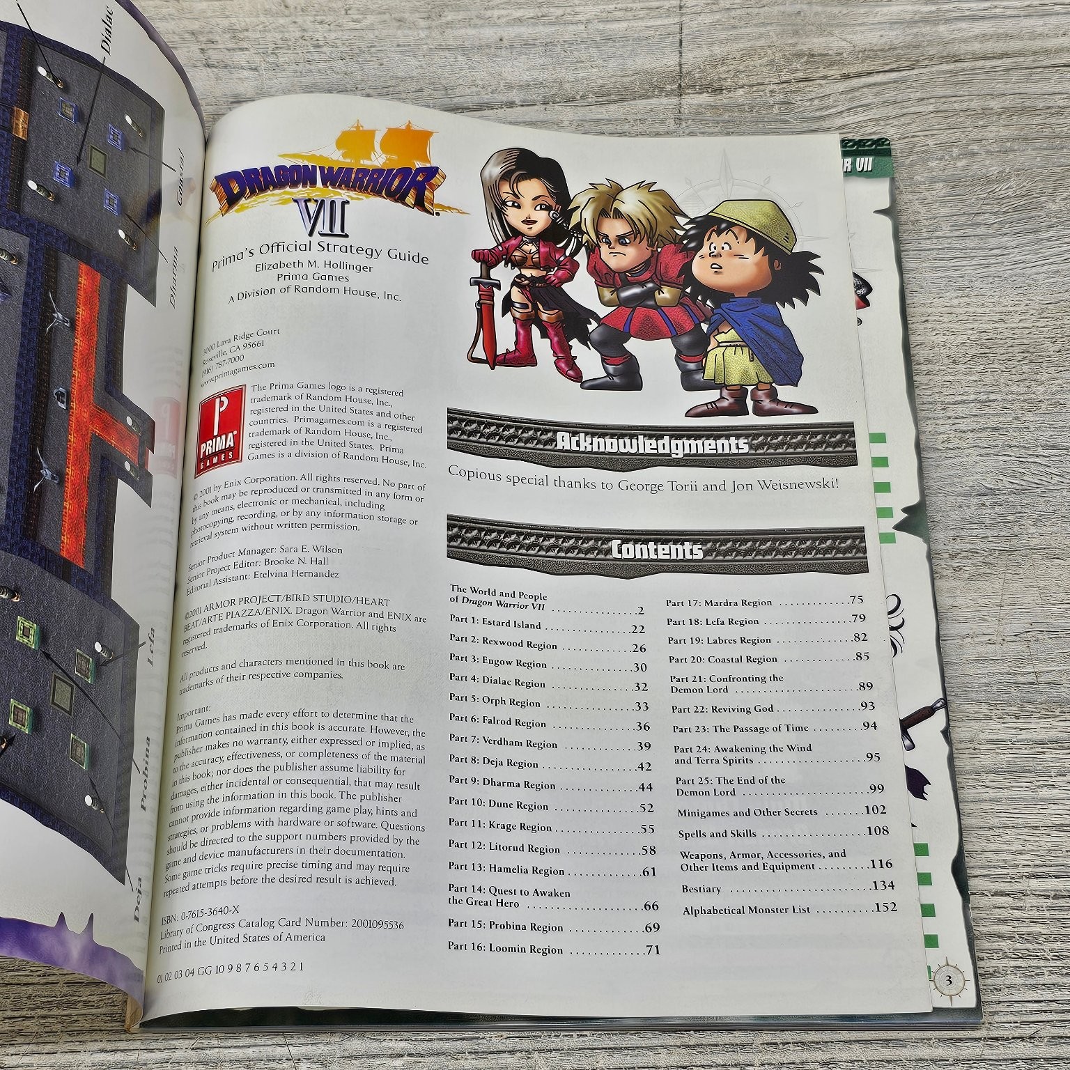 Dragon Warrior VII 7 PlayStation Official Prima Strategy Guide