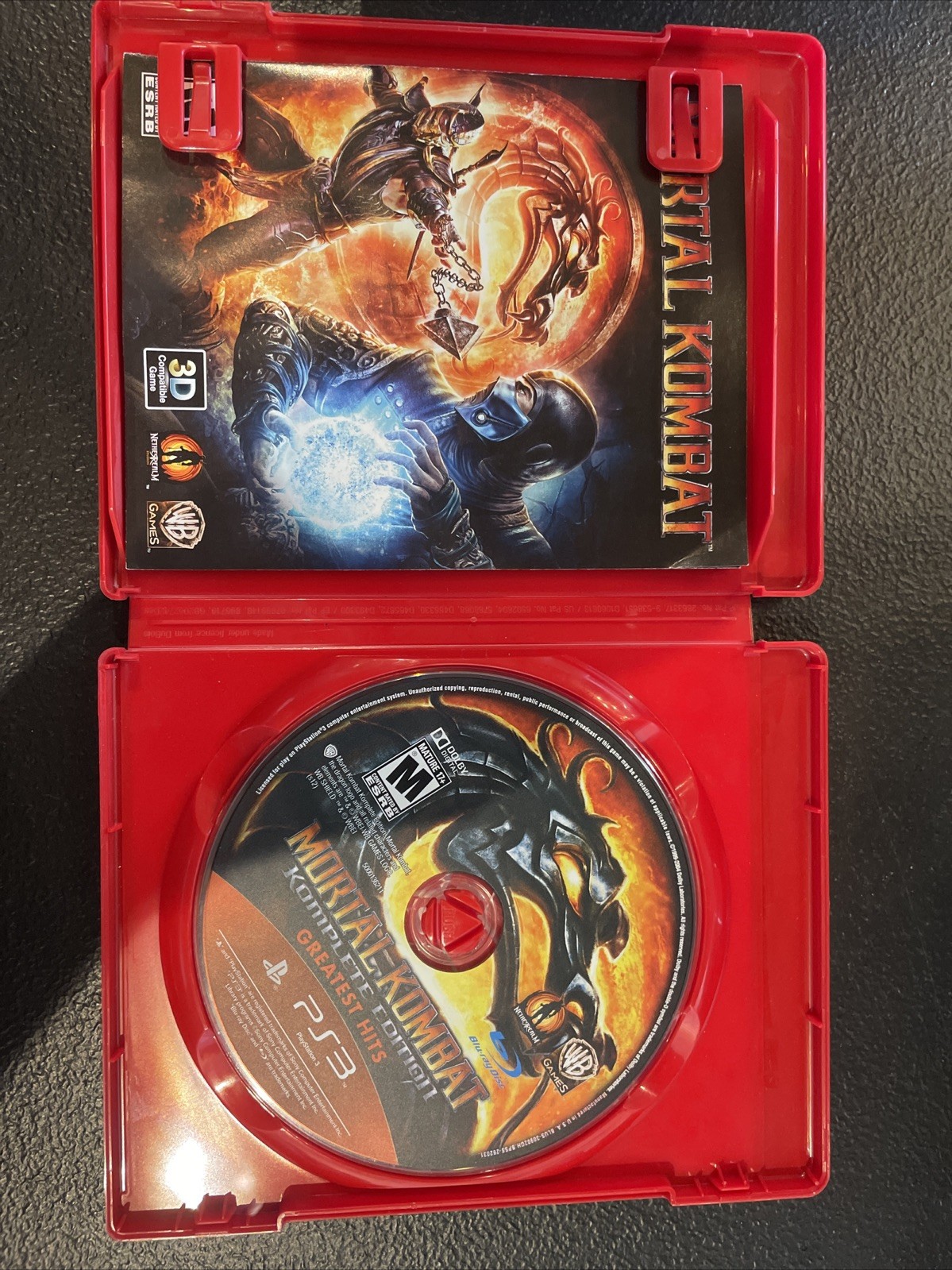 Mortal Kombat — Komplete Edition Sony PlayStation 3 CIB UNTESTED
